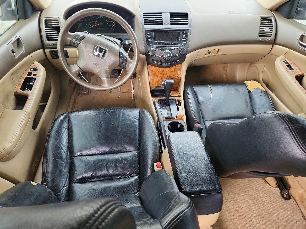 2003 Honda Accord Ex Tan vin: 1HGCM66563A021233