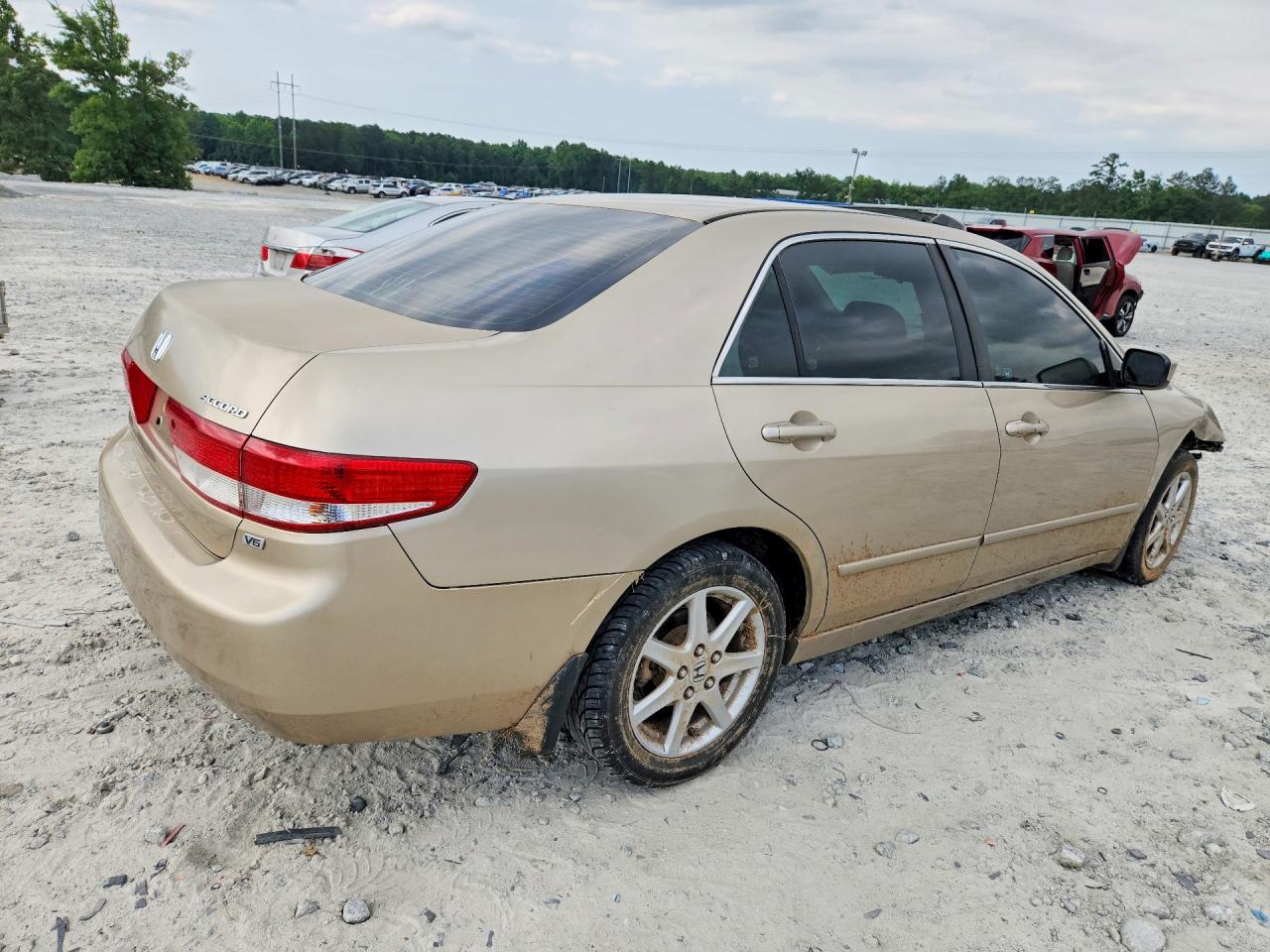 2003 Honda Accord Ex Tan vin: 1HGCM66563A021233
