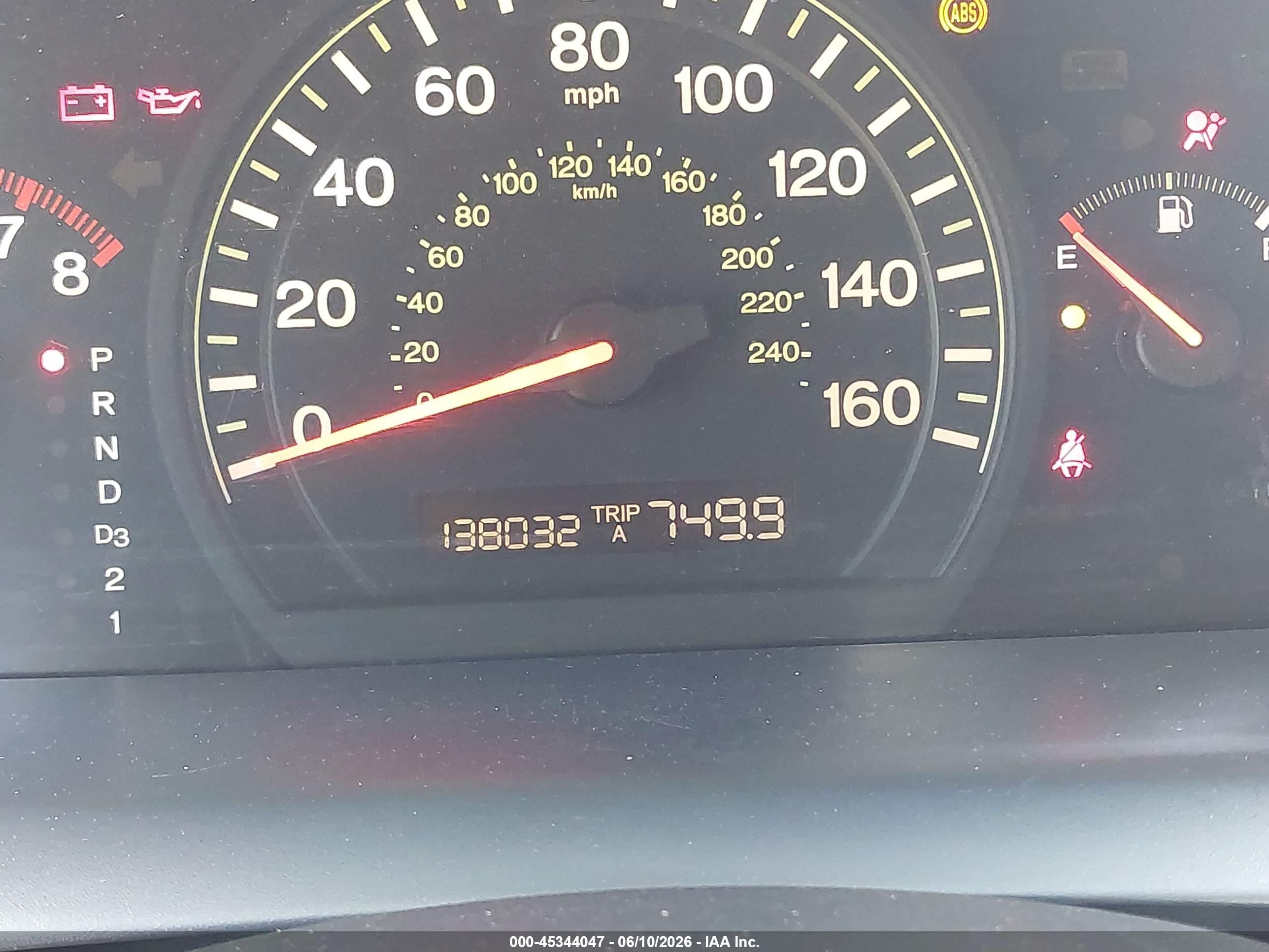 2003 Honda Accord 3.0 Ex Серебряный vin: 1HGCM66563A047900