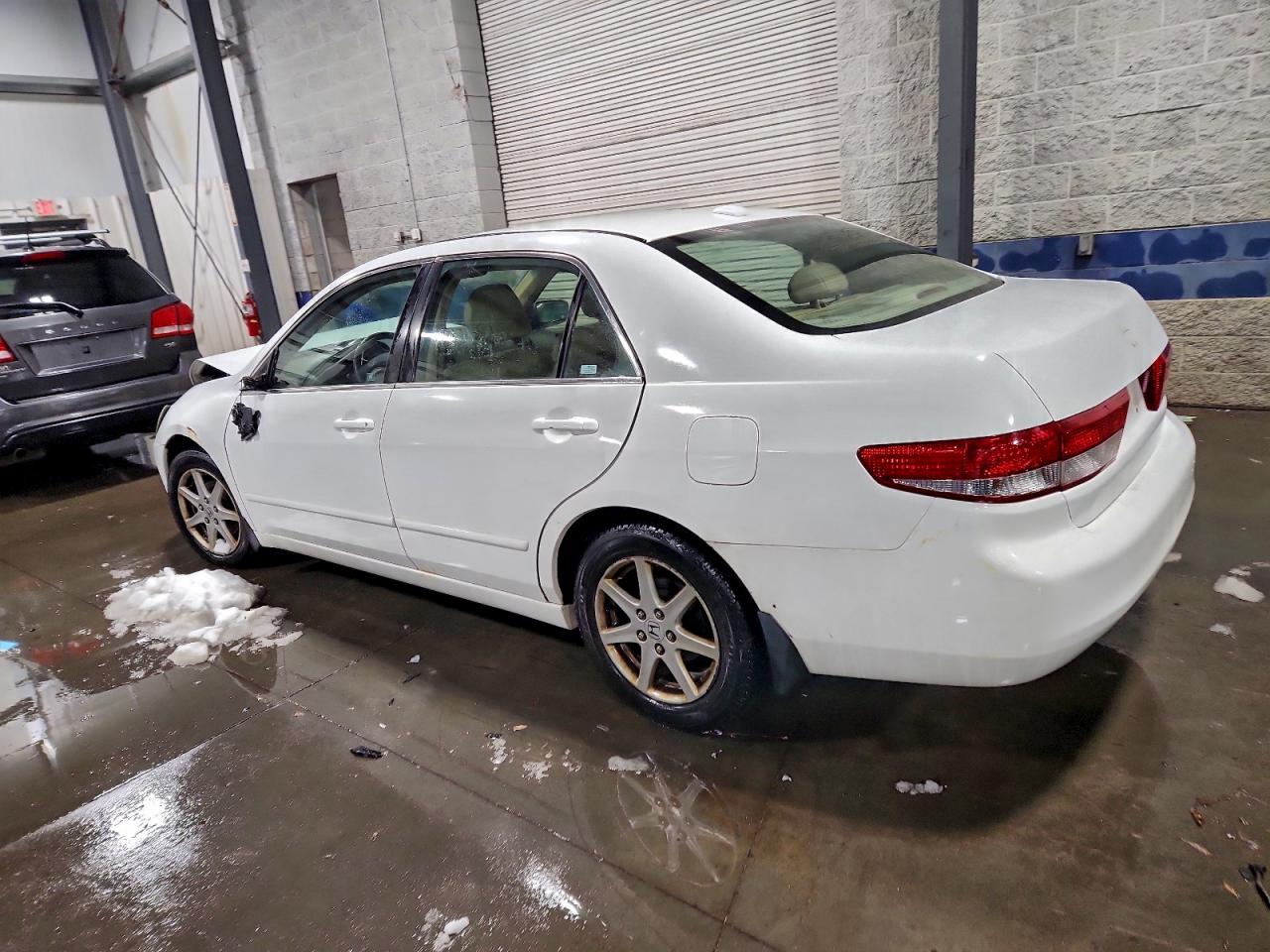 2004 Honda Accord Ex White vin: 1HGCM66564A007477