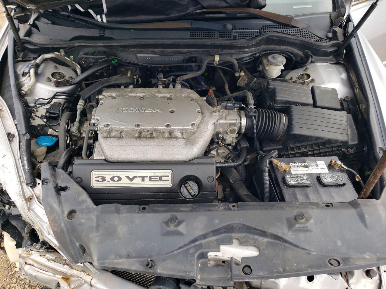 2004 Honda Accord Ex Silver vin: 1HGCM66564A019063