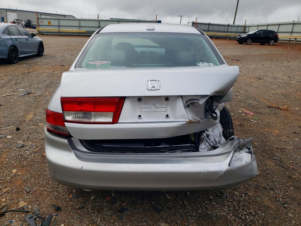 2004 Honda Accord Ex Silver vin: 1HGCM66564A019063