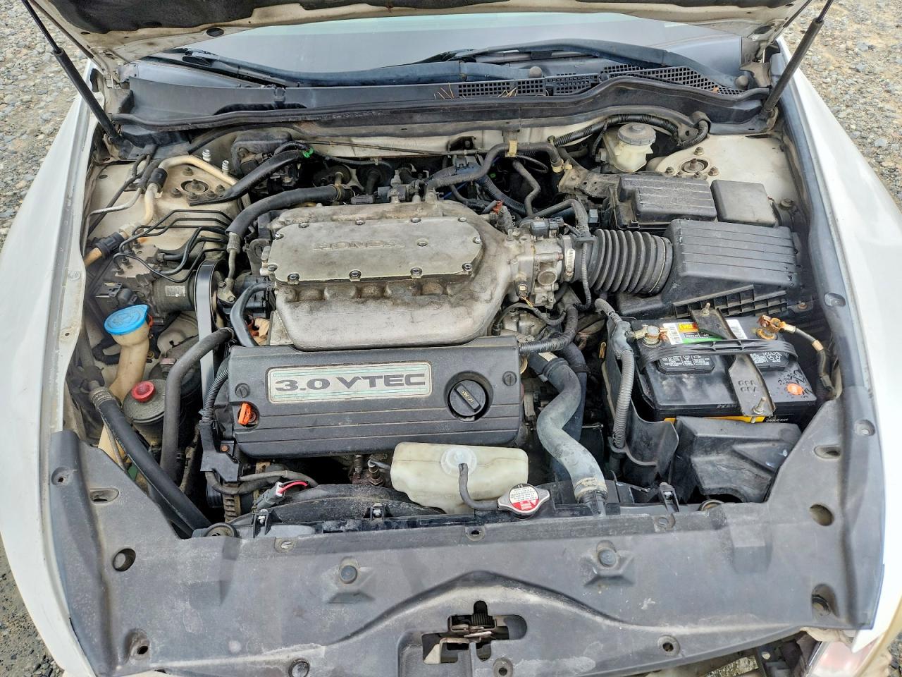 2004 Honda Accord Ex White vin: 1HGCM66564A048756