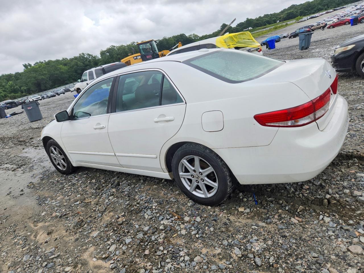 2004 Honda Accord Ex White vin: 1HGCM66564A048756