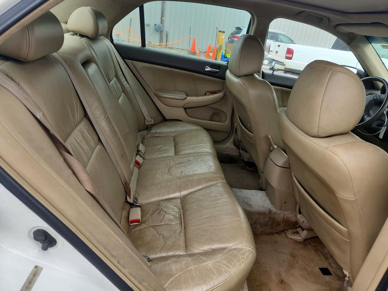 2004 Honda Accord Ex White vin: 1HGCM66564A048756