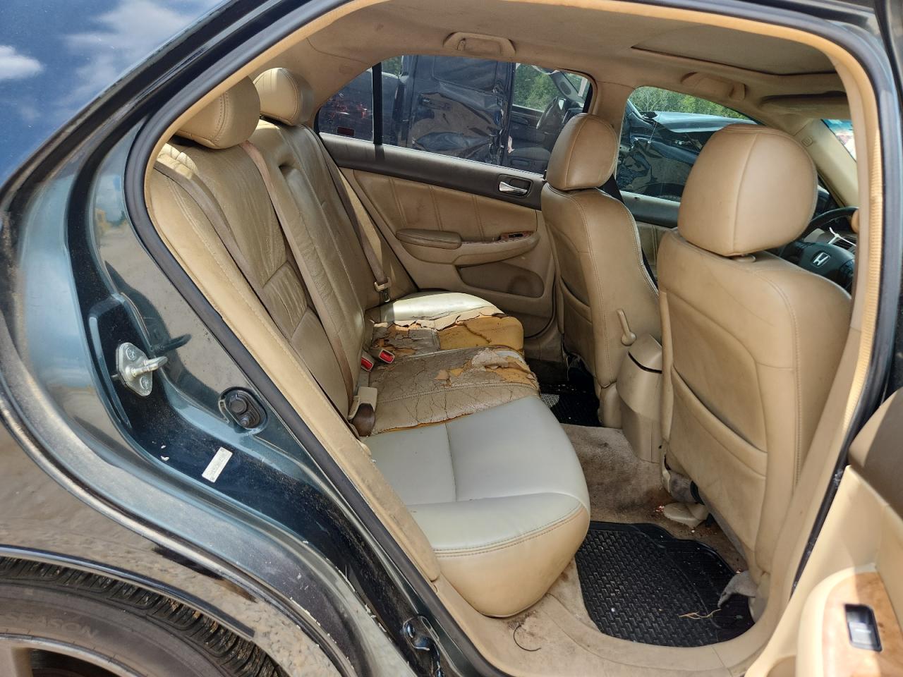 2004 Honda Accord Ex Black vin: 1HGCM66564A081448