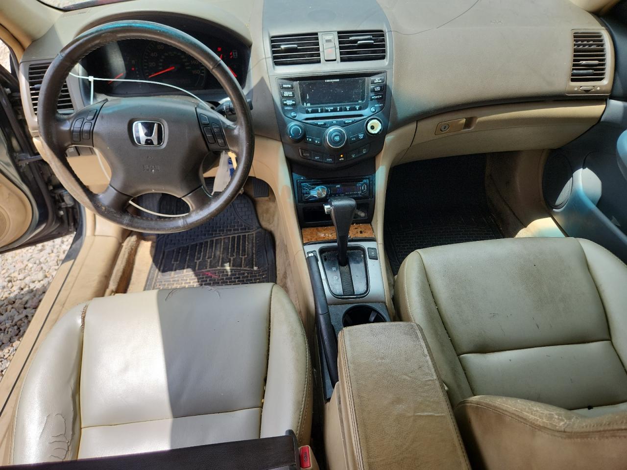 2004 Honda Accord Ex Black vin: 1HGCM66564A081448