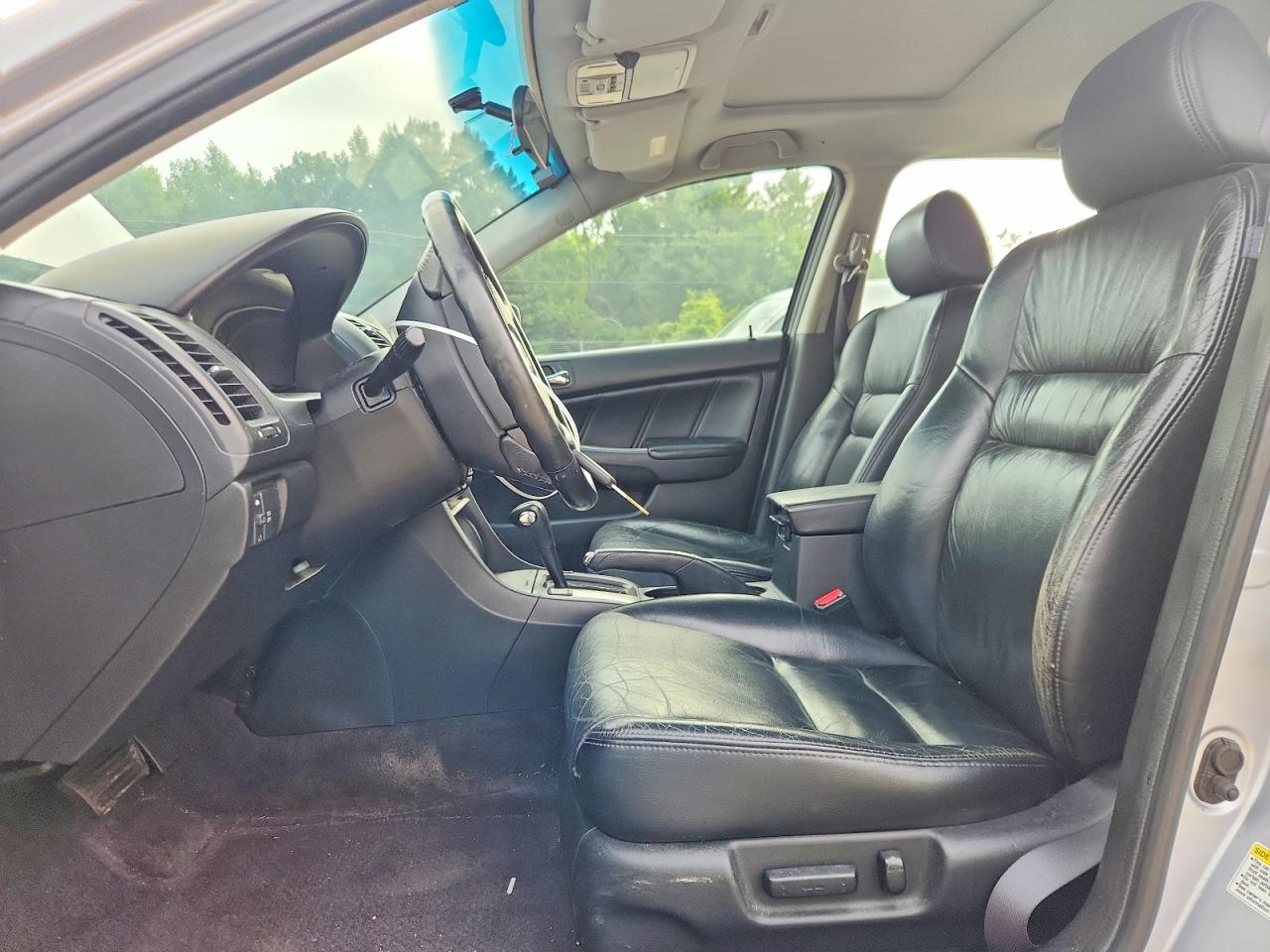 2005 Honda Accord Ex Silver vin: 1HGCM66565A001728
