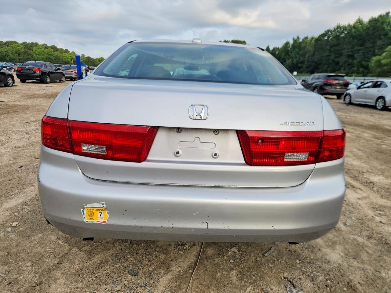 2005 Honda Accord Ex Silver vin: 1HGCM66565A001728