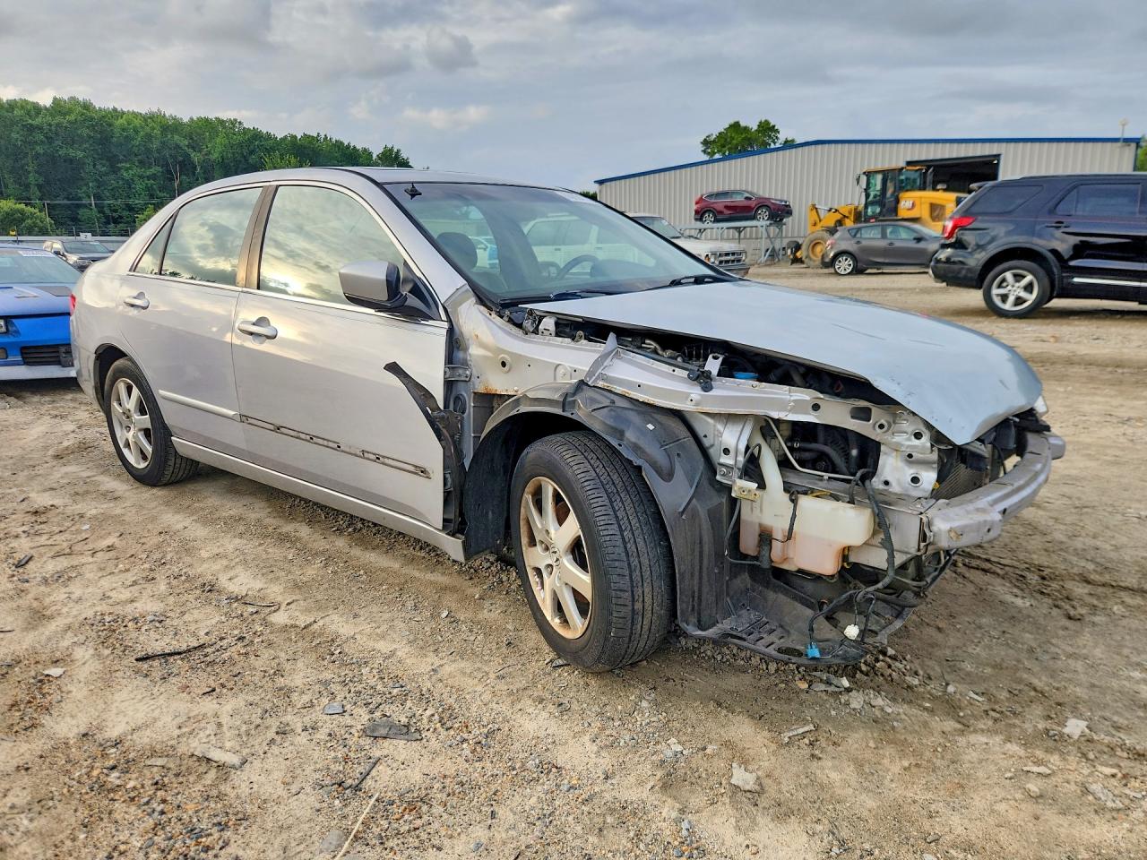 2005 Honda Accord Ex Silver vin: 1HGCM66565A001728