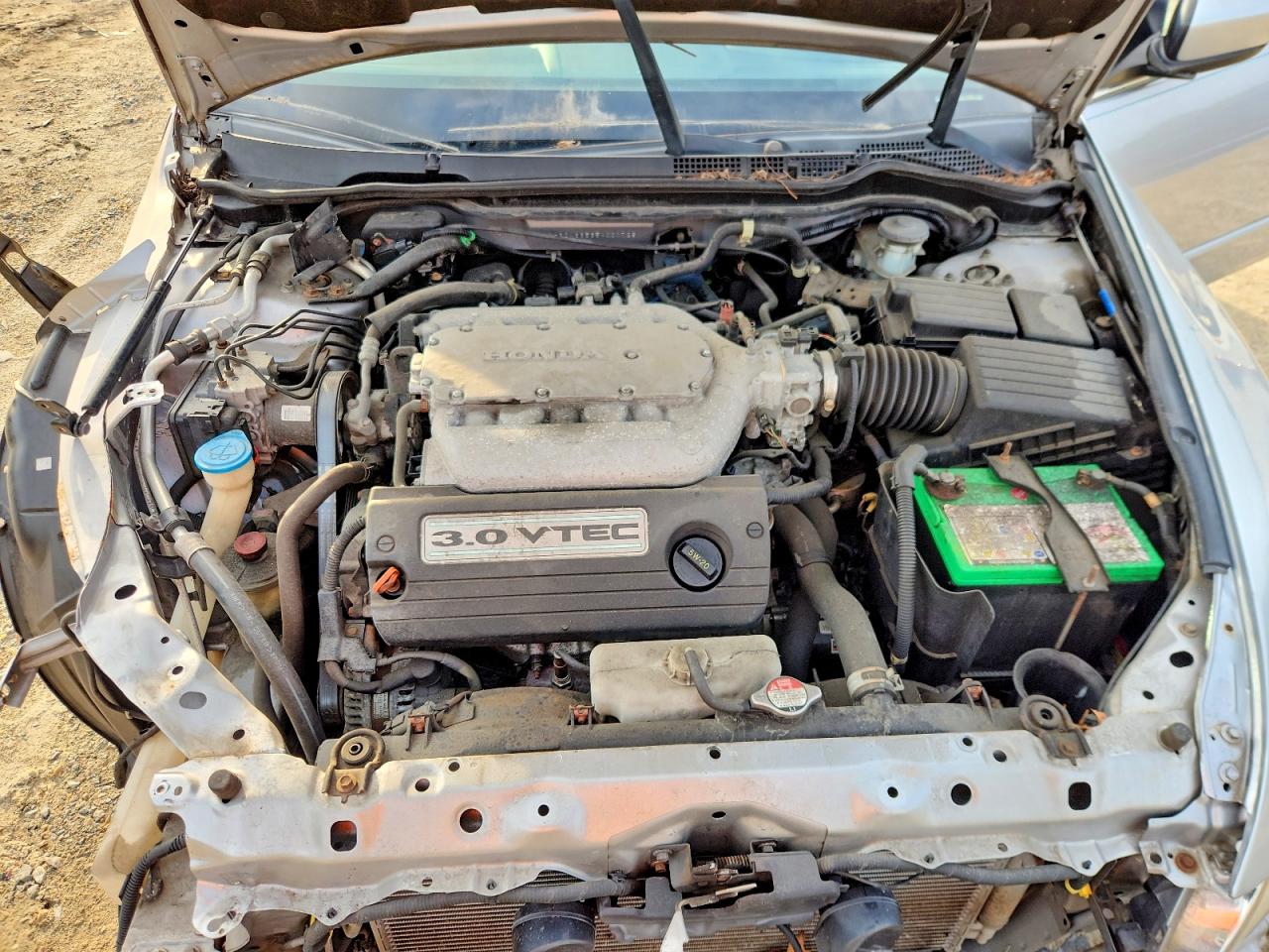 2005 Honda Accord Ex Silver vin: 1HGCM66565A001728