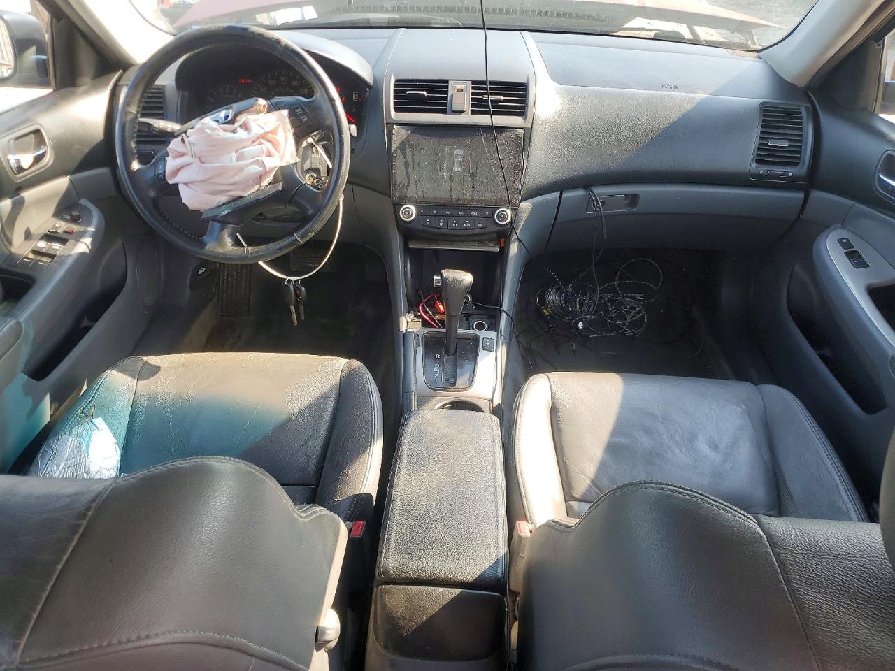 2005 Honda Accord Ex Maroon vin: 1HGCM66565A021137