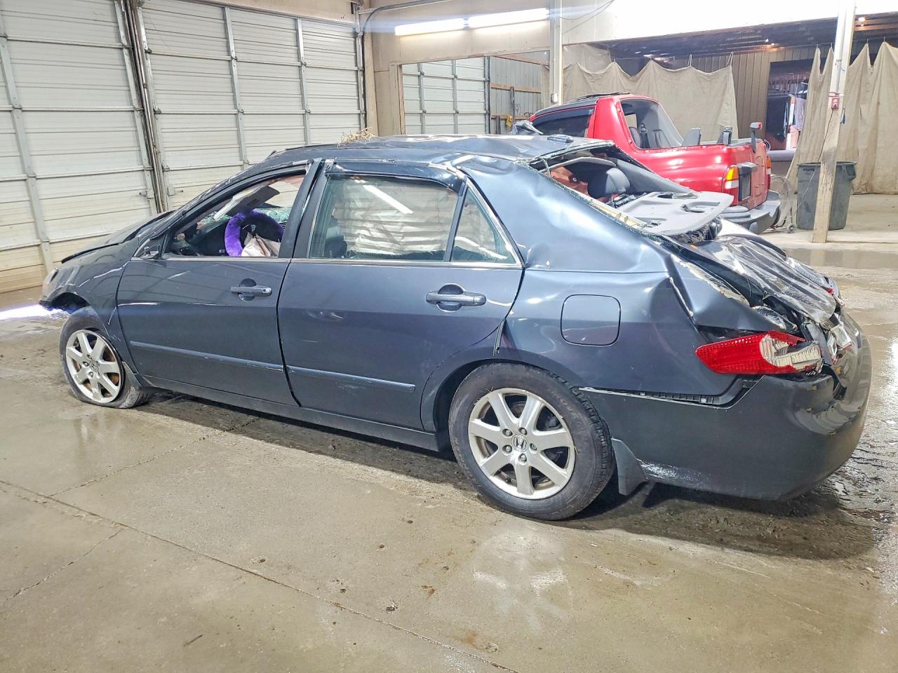 2005 Honda Accord Ex Серый vin: 1HGCM66565A021235