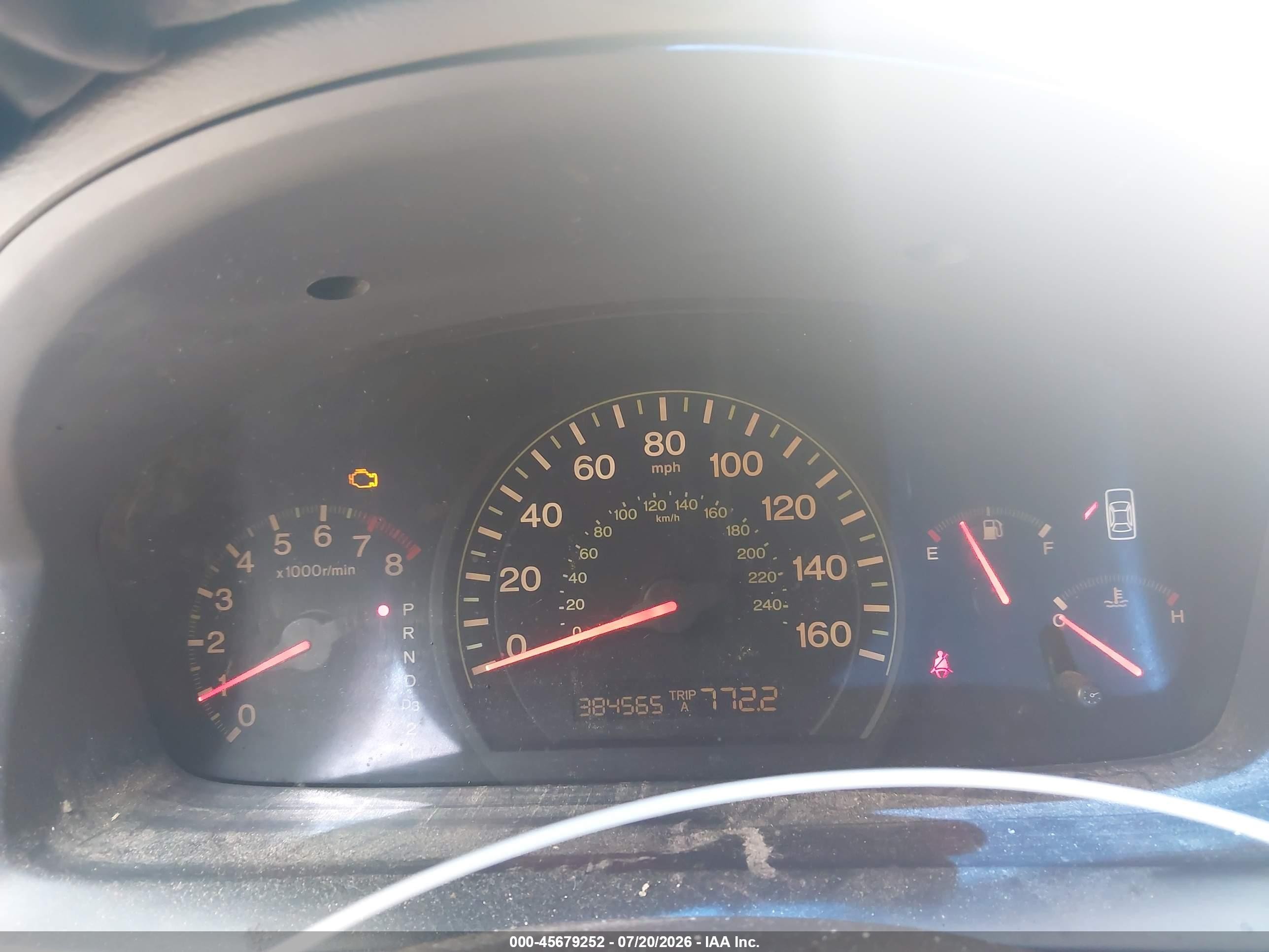 2005 Honda Accord 3.0 Ex Желто-коричневый vin: 1HGCM66565A026788