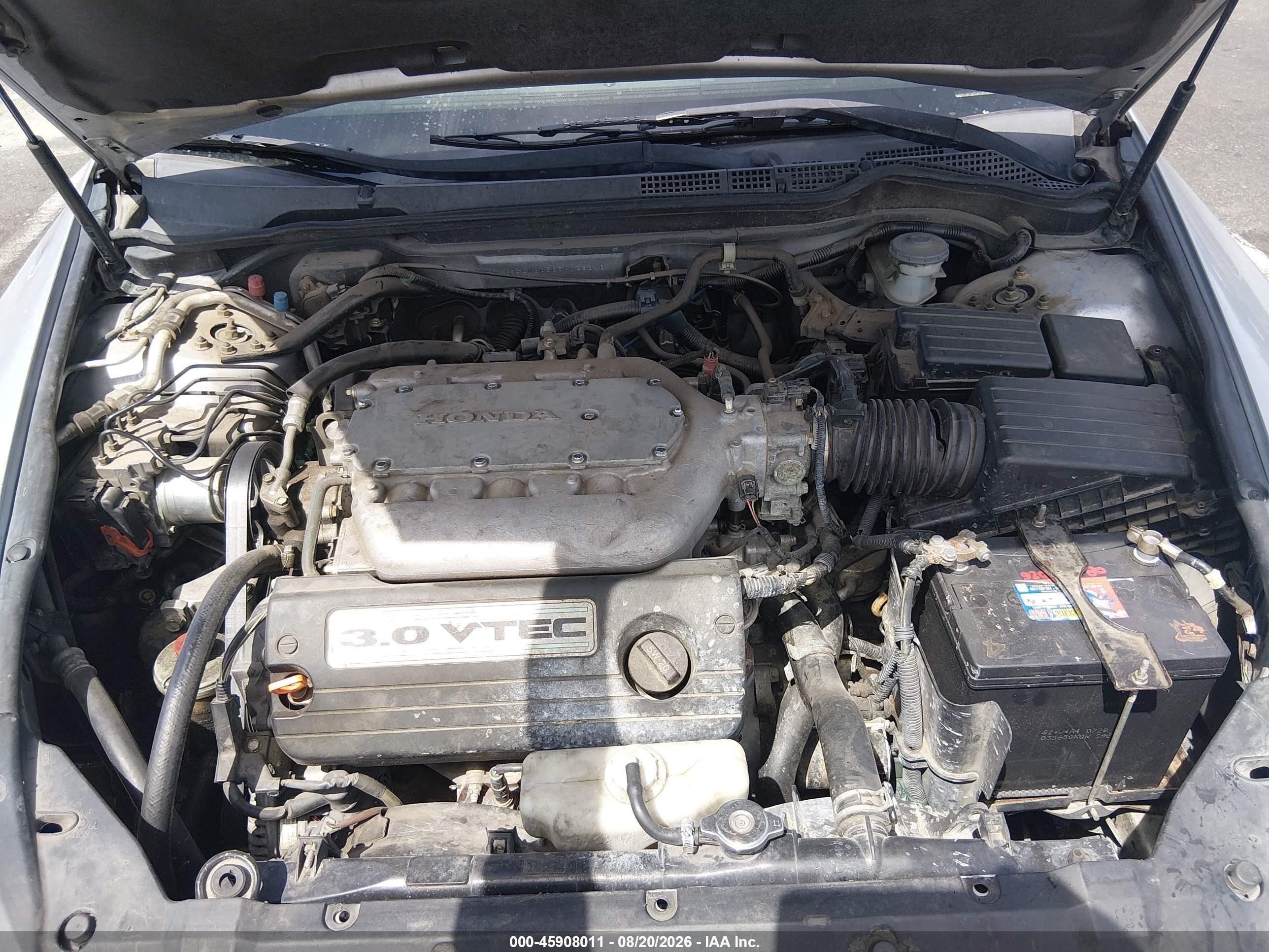 2005 Honda Accord 3.0 Ex Silver vin: 1HGCM66565A028346