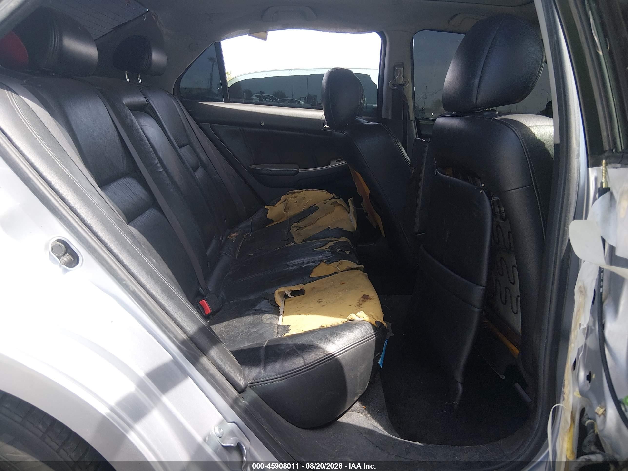2005 Honda Accord 3.0 Ex Silver vin: 1HGCM66565A028346