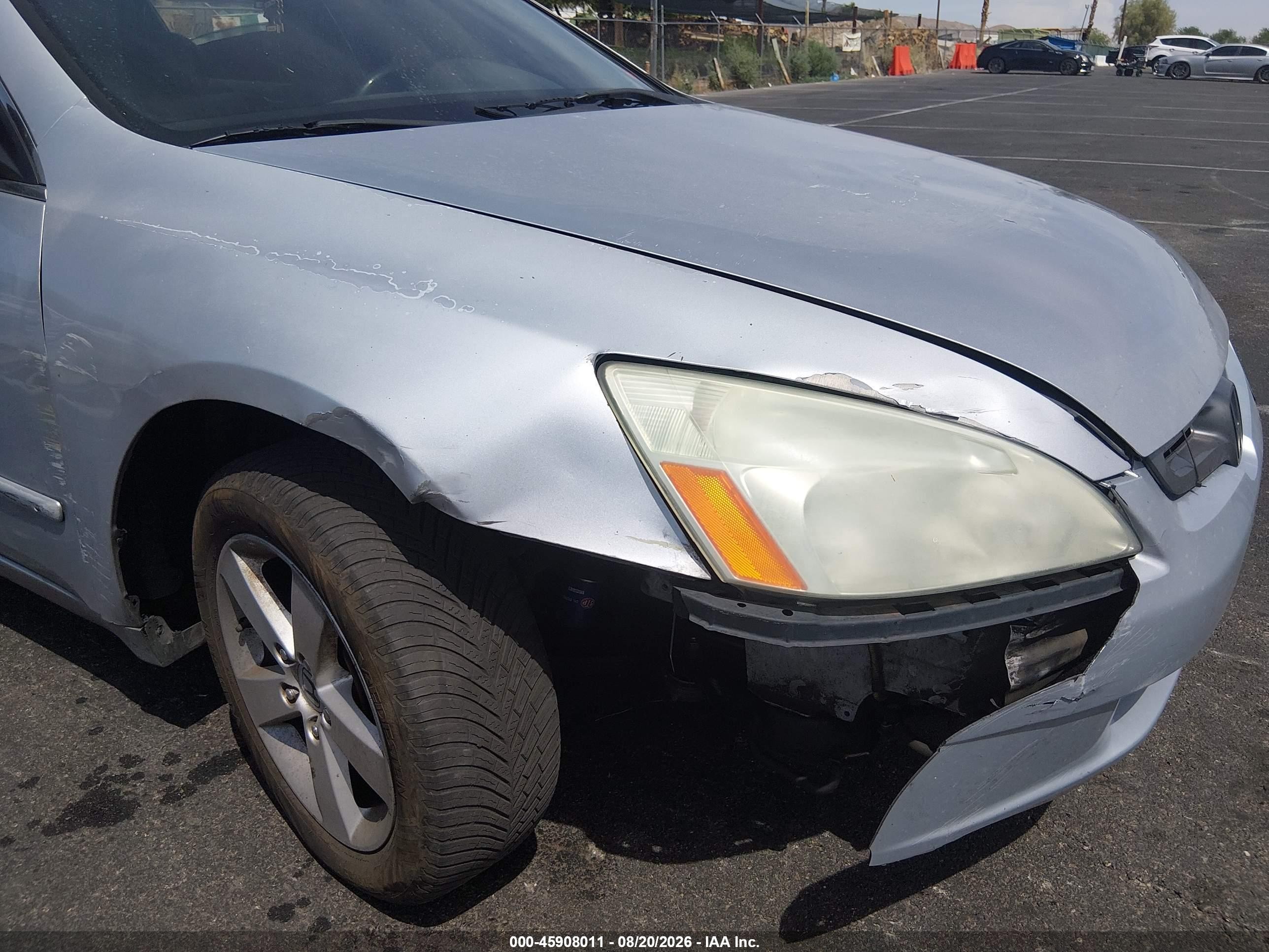 2005 Honda Accord 3.0 Ex Silver vin: 1HGCM66565A028346