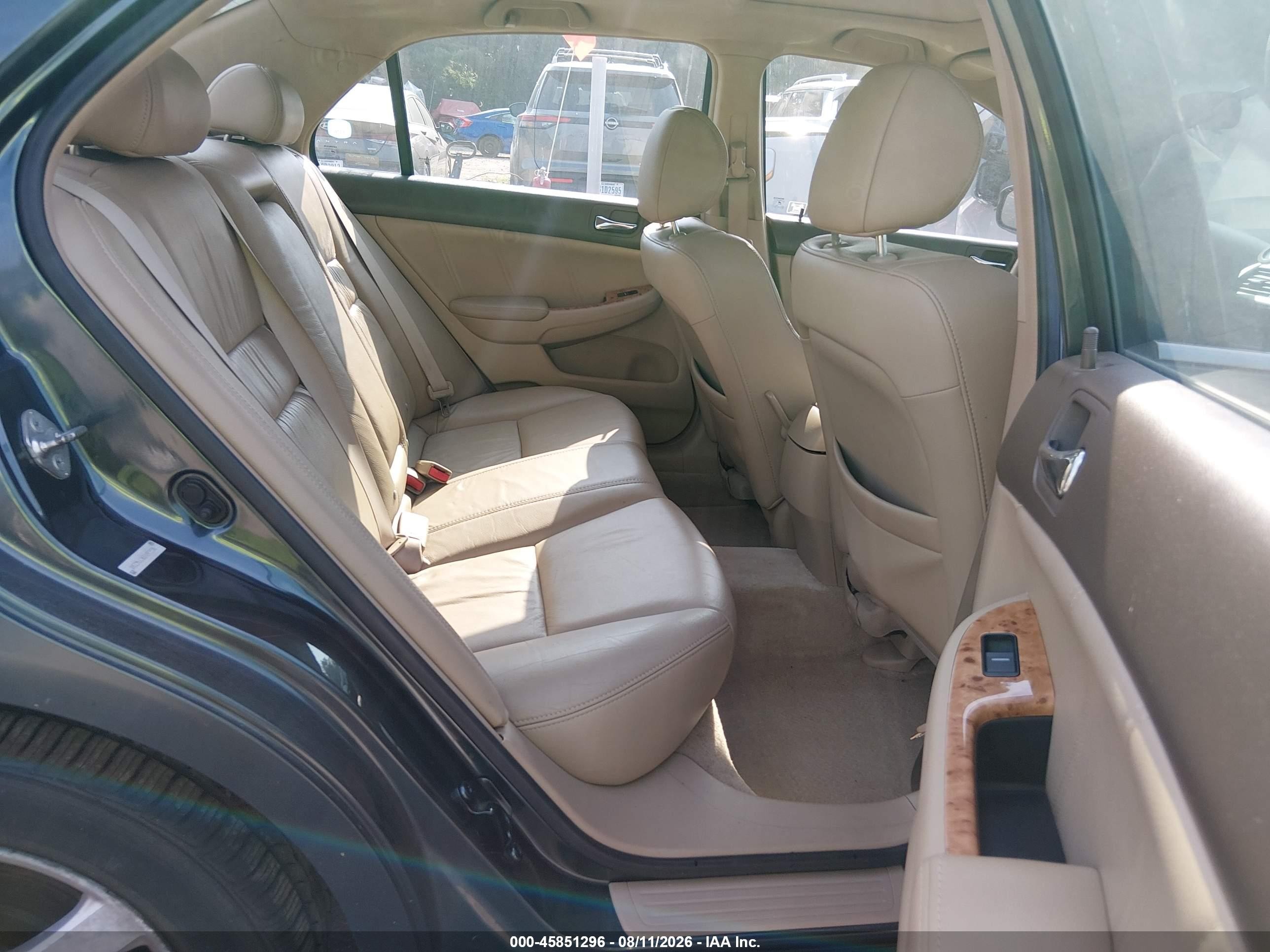 2005 Honda Accord 3.0 Ex Green vin: 1HGCM66565A049956