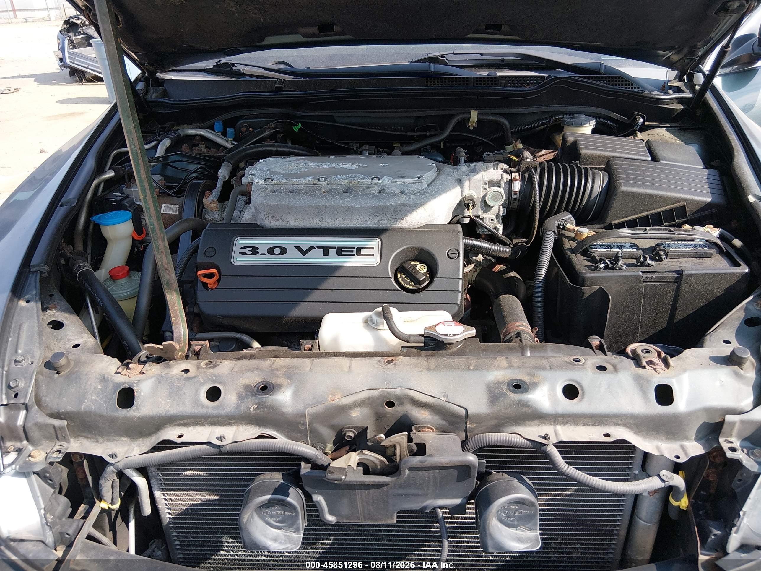 2005 Honda Accord 3.0 Ex Green vin: 1HGCM66565A049956
