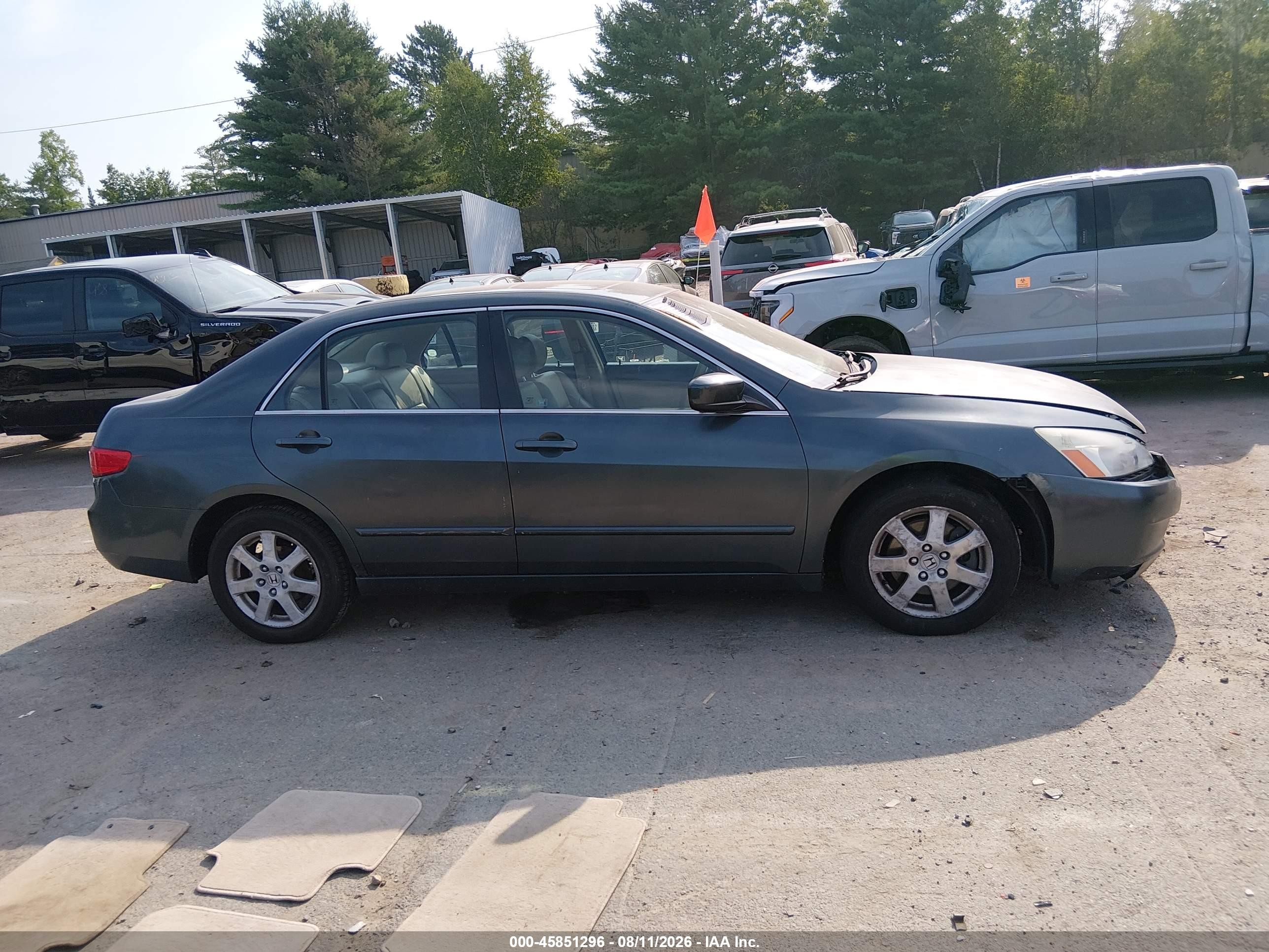 2005 Honda Accord 3.0 Ex Green vin: 1HGCM66565A049956