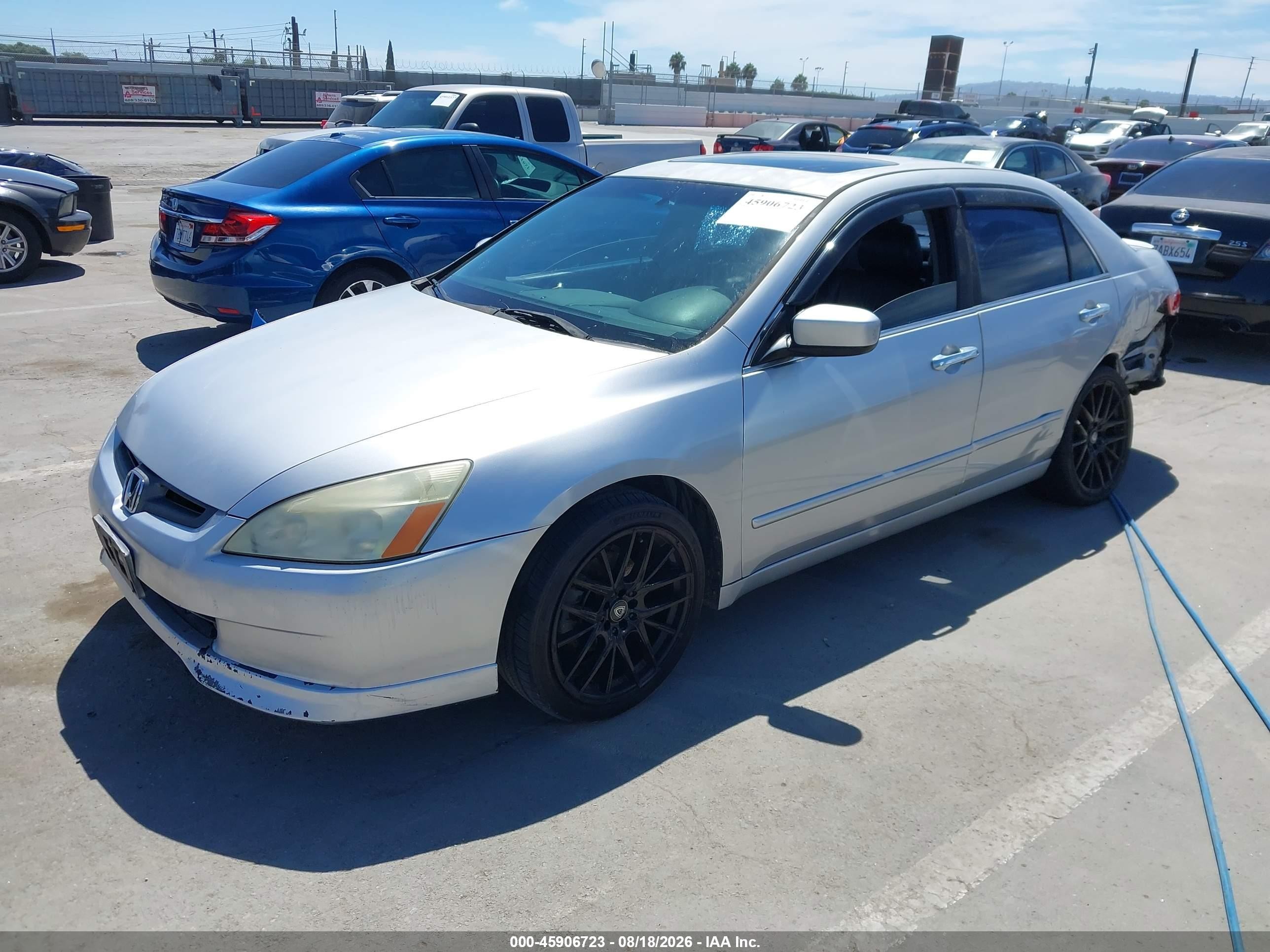 2005 Honda Accord 3.0 Ex Silver vin: 1HGCM66565A051321
