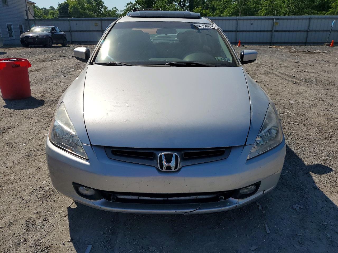 2005 Honda Accord Ex Silver vin: 1HGCM66565A053666