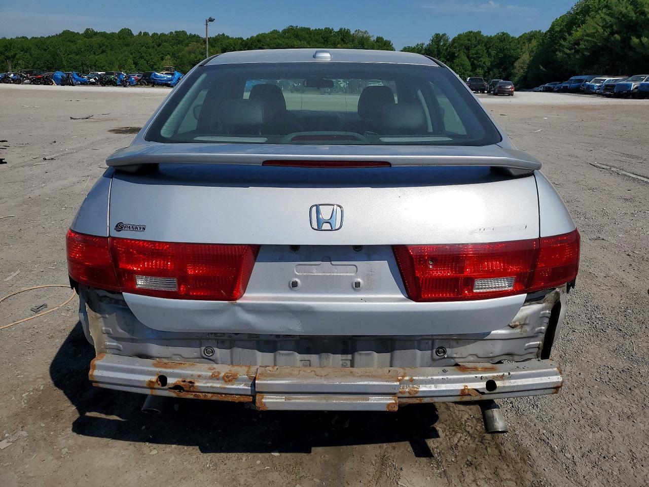 2005 Honda Accord Ex Silver vin: 1HGCM66565A053666