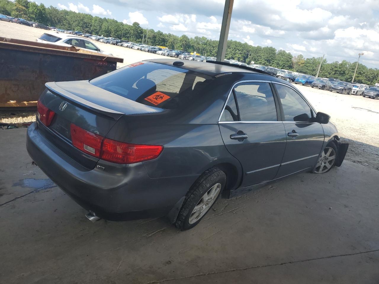2005 Honda Accord Ex Gray vin: 1HGCM66565A064490