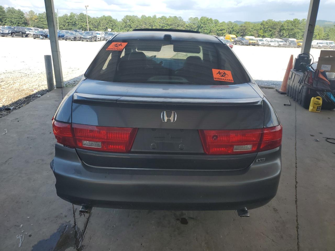 2005 Honda Accord Ex Gray vin: 1HGCM66565A064490