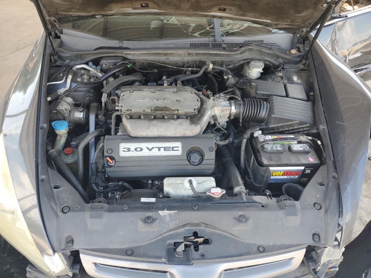 2005 Honda Accord Ex Gray vin: 1HGCM66565A064490