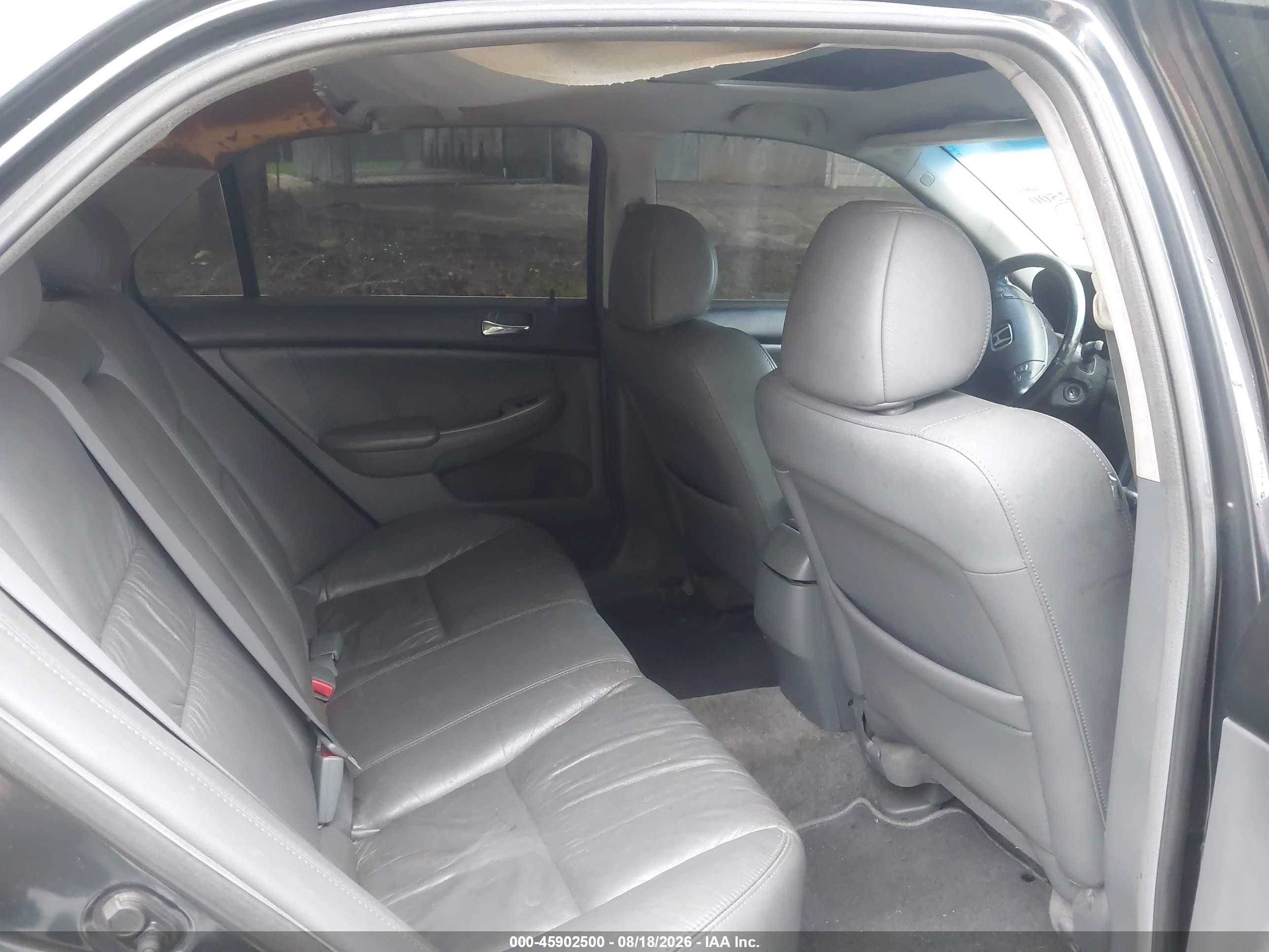 2005 Honda Accord 3.0 Ex Gray vin: 1HGCM66565A073934
