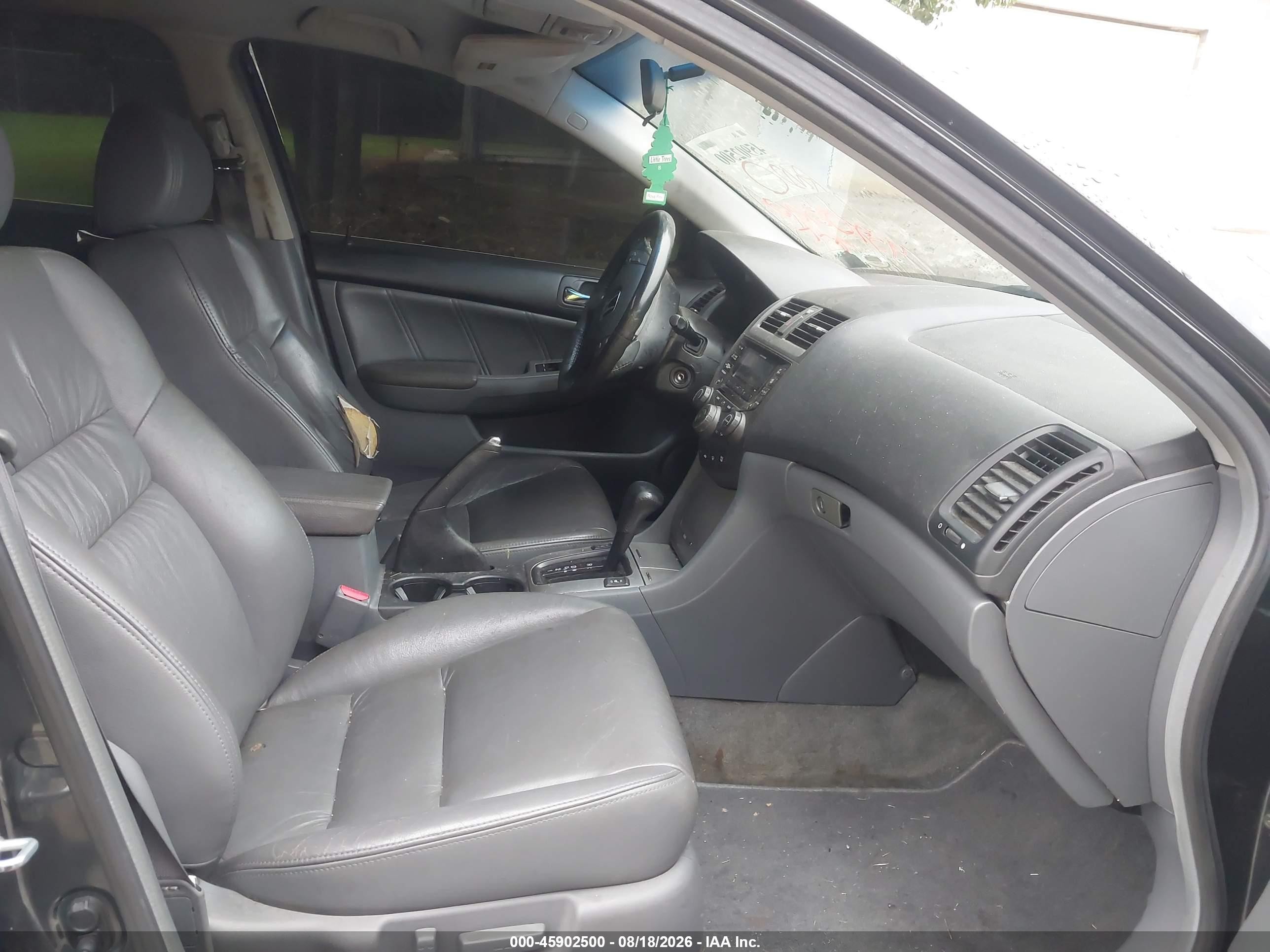 2005 Honda Accord 3.0 Ex Gray vin: 1HGCM66565A073934