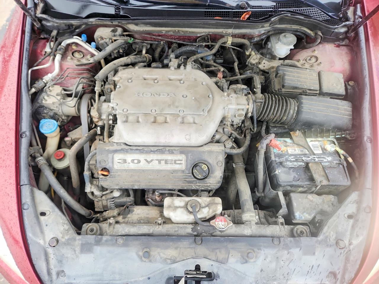 2006 Honda Accord Ex Red vin: 1HGCM66566A002301