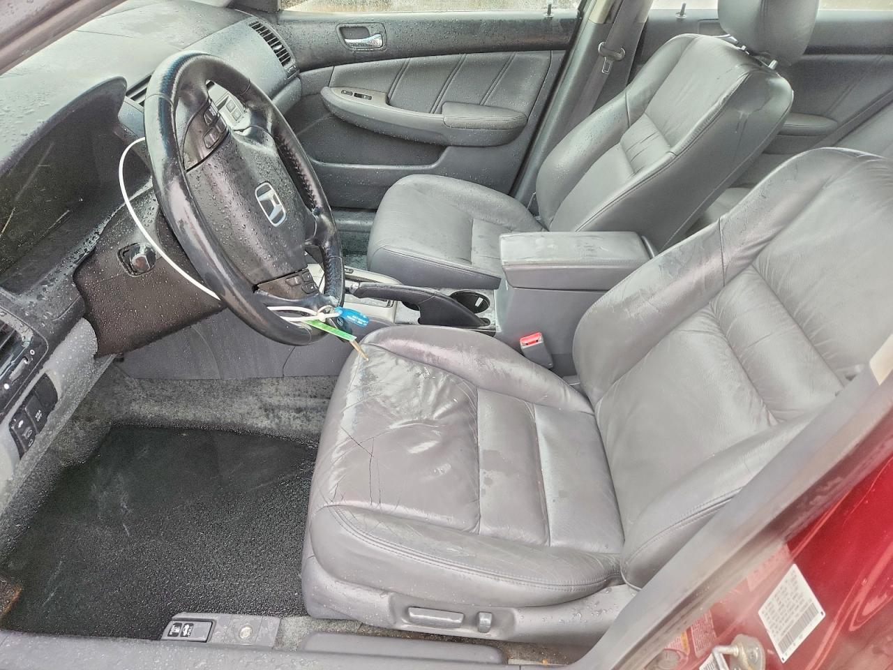 2006 Honda Accord Ex Red vin: 1HGCM66566A002301