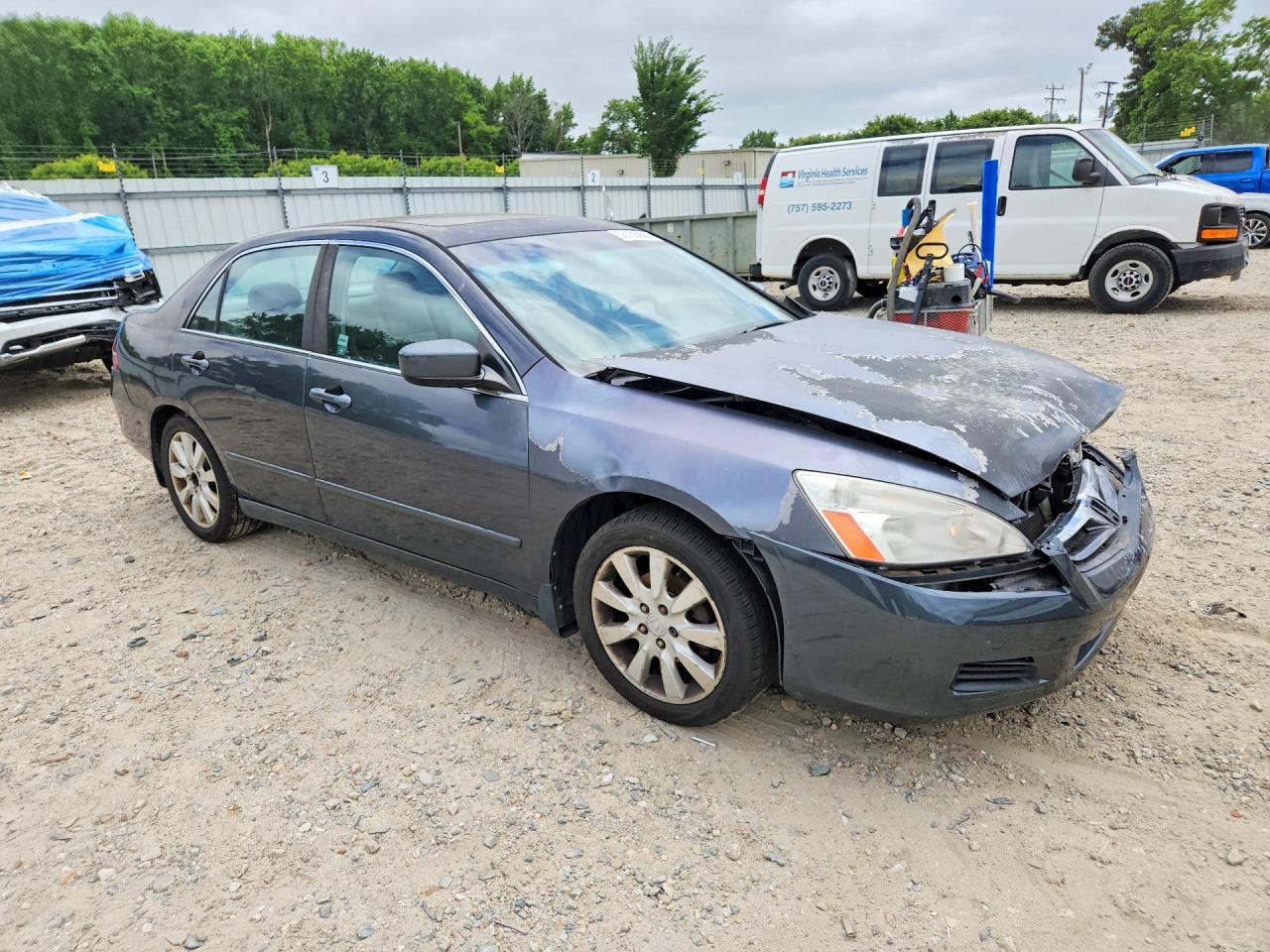 2006 Honda Accord Ex Черный vin: 1HGCM66566A011192