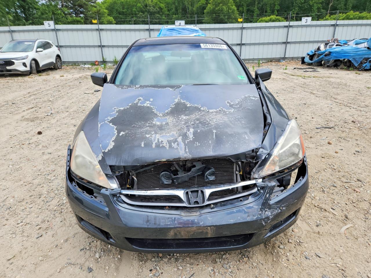 2006 Honda Accord Ex Черный vin: 1HGCM66566A011192