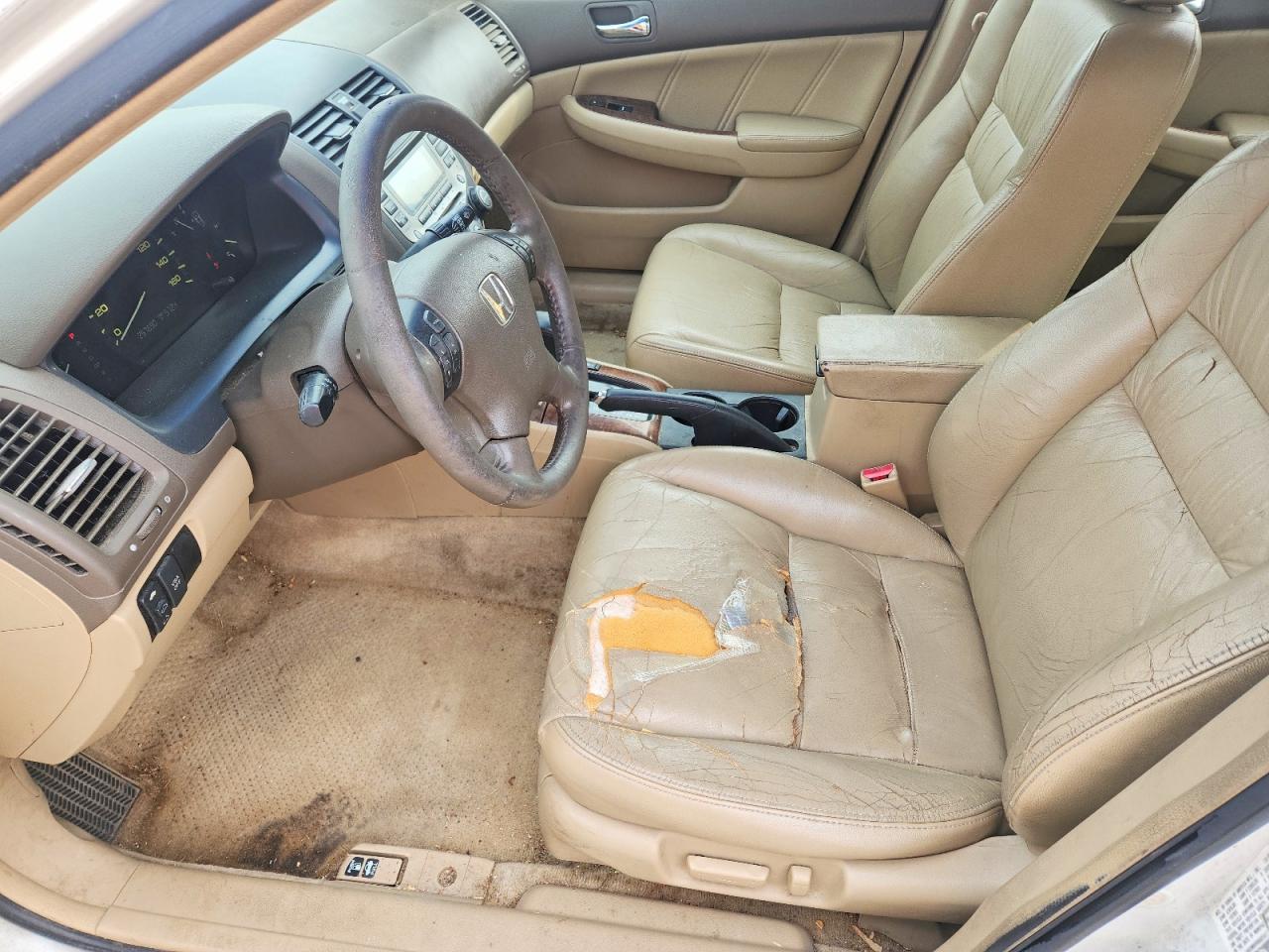 2006 Honda Accord Ex White vin: 1HGCM66566A014173
