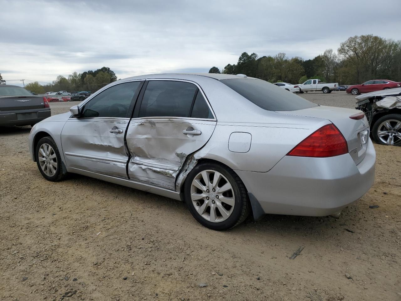 2006 Honda Accord Ex Серебряный vin: 1HGCM66566A015159