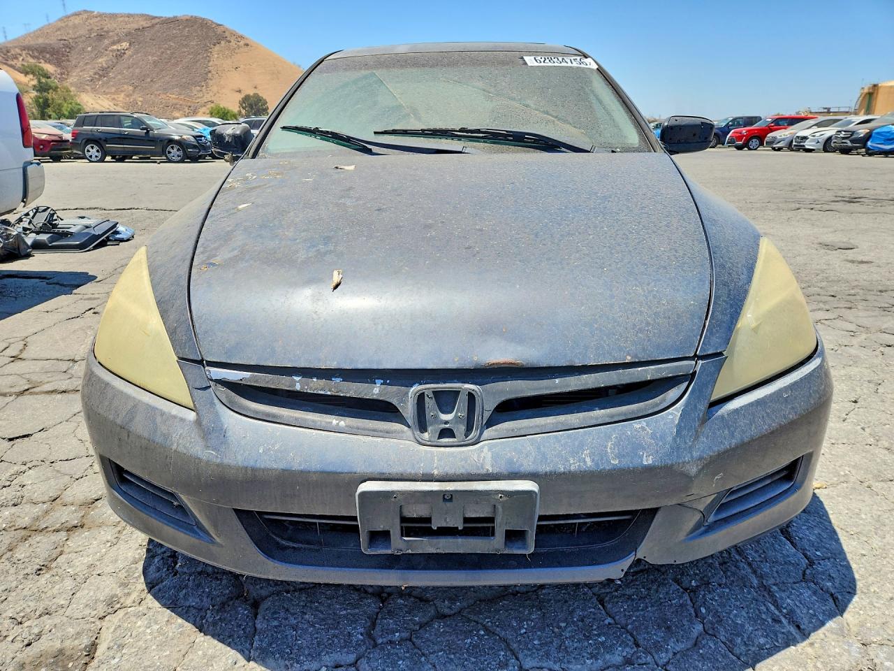 2006 Honda Accord Ex Gray vin: 1HGCM66566A016845