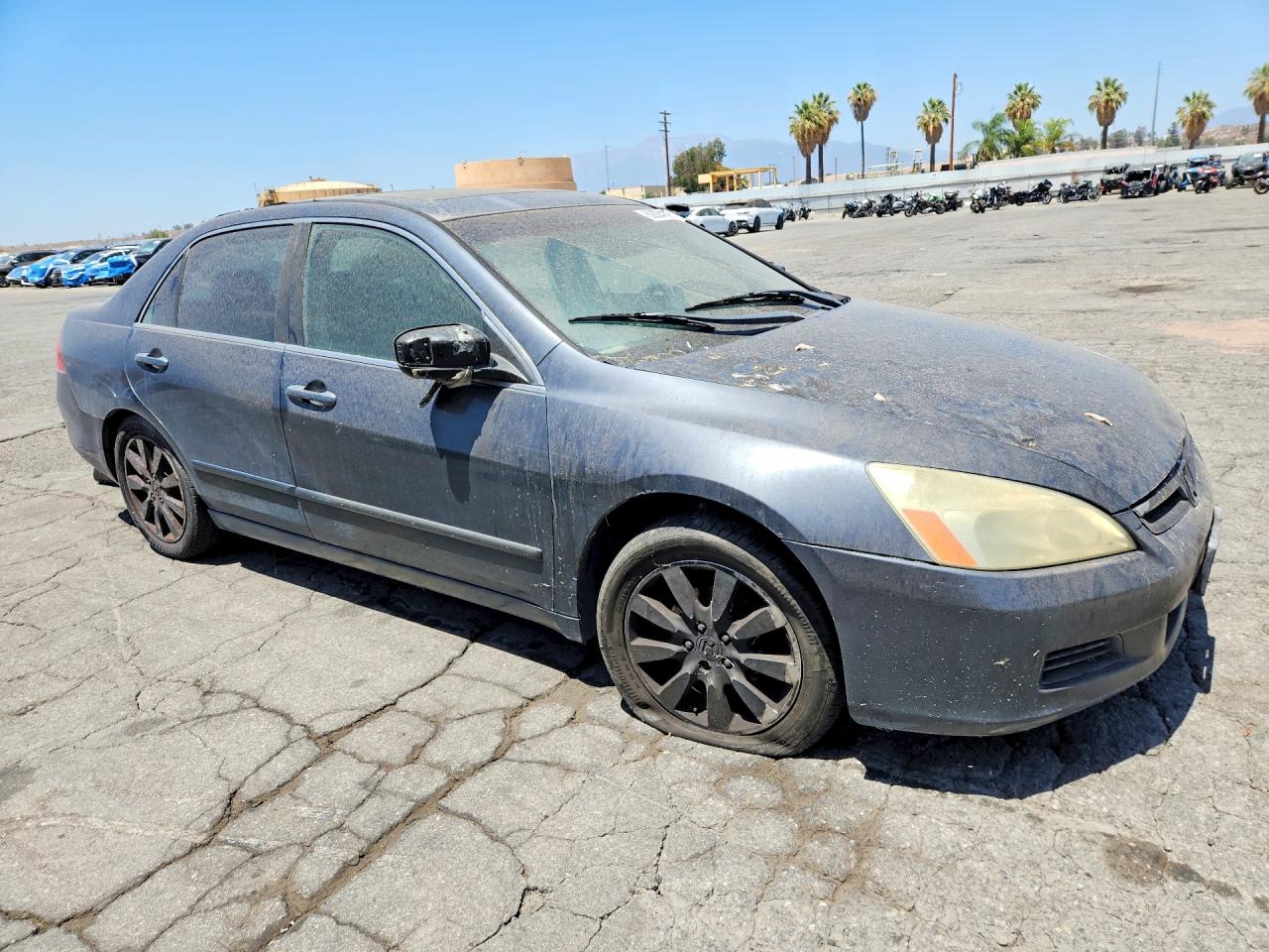 2006 Honda Accord Ex Gray vin: 1HGCM66566A016845