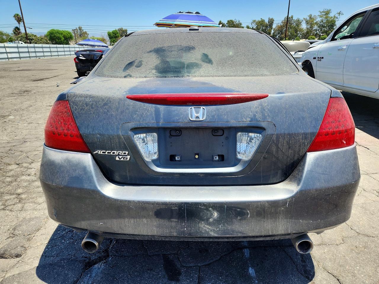 2006 Honda Accord Ex Gray vin: 1HGCM66566A016845