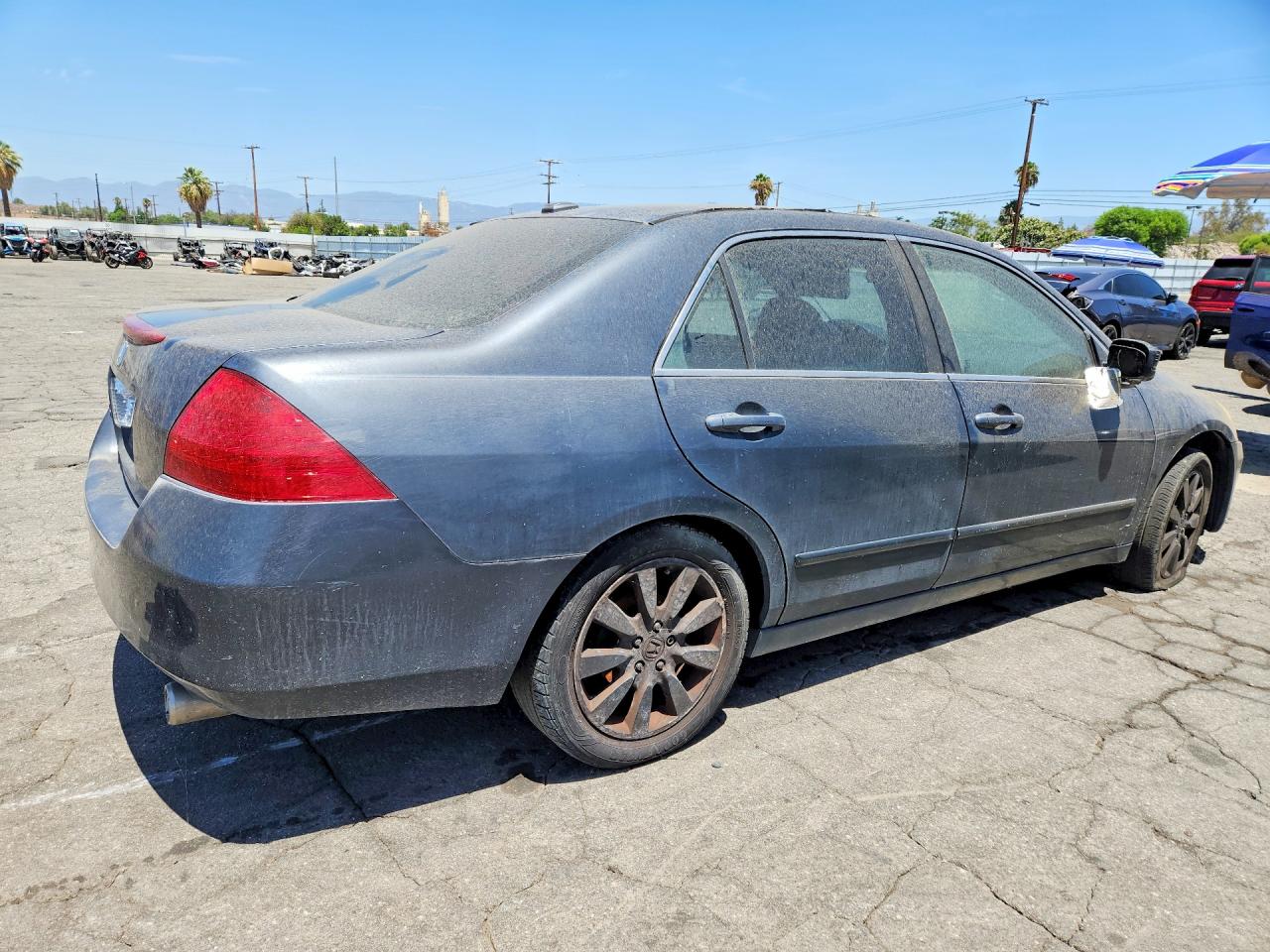 2006 Honda Accord Ex Gray vin: 1HGCM66566A016845