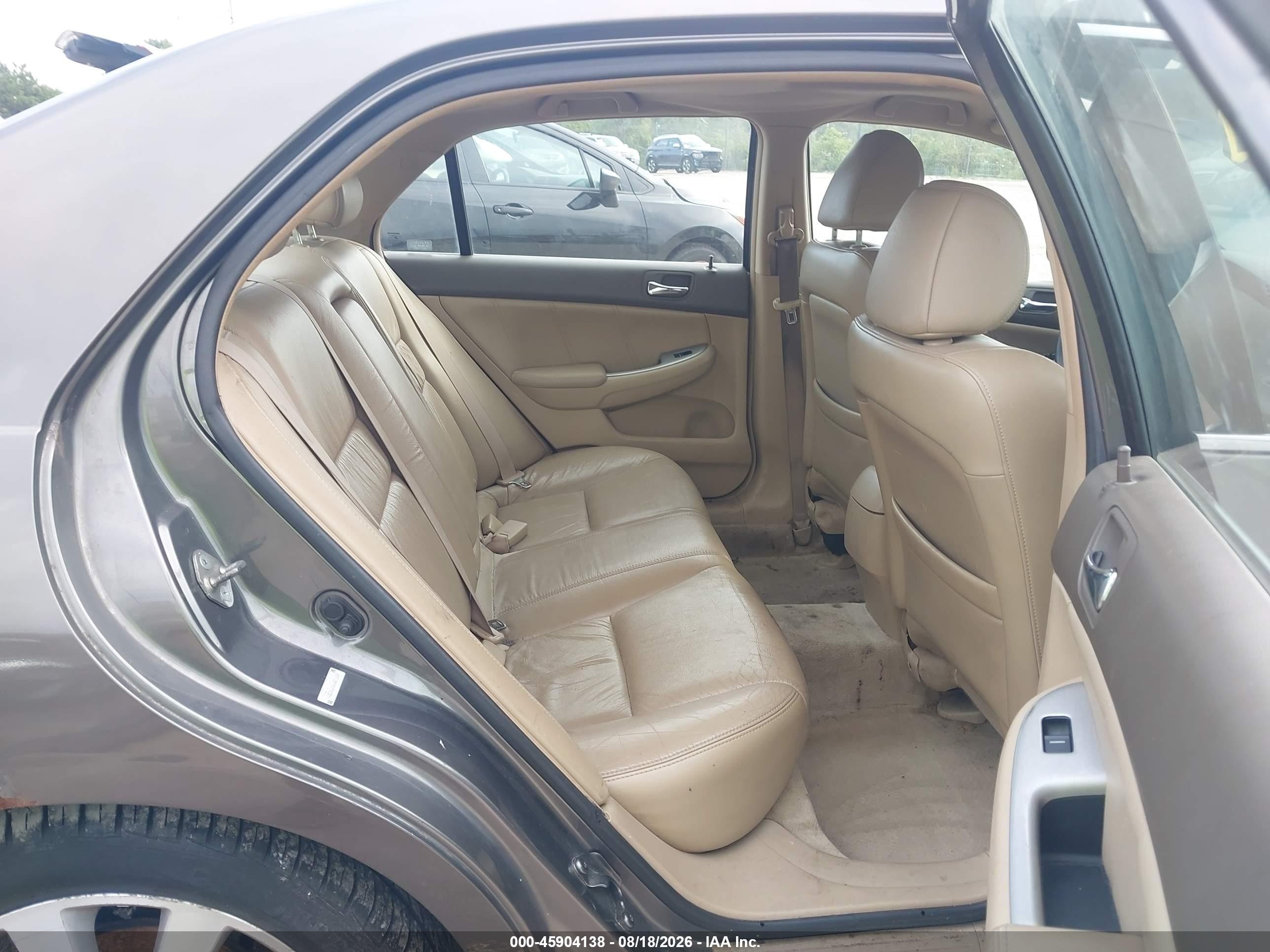 2006 Honda Accord 3.0 Ex Gray vin: 1HGCM66566A029160