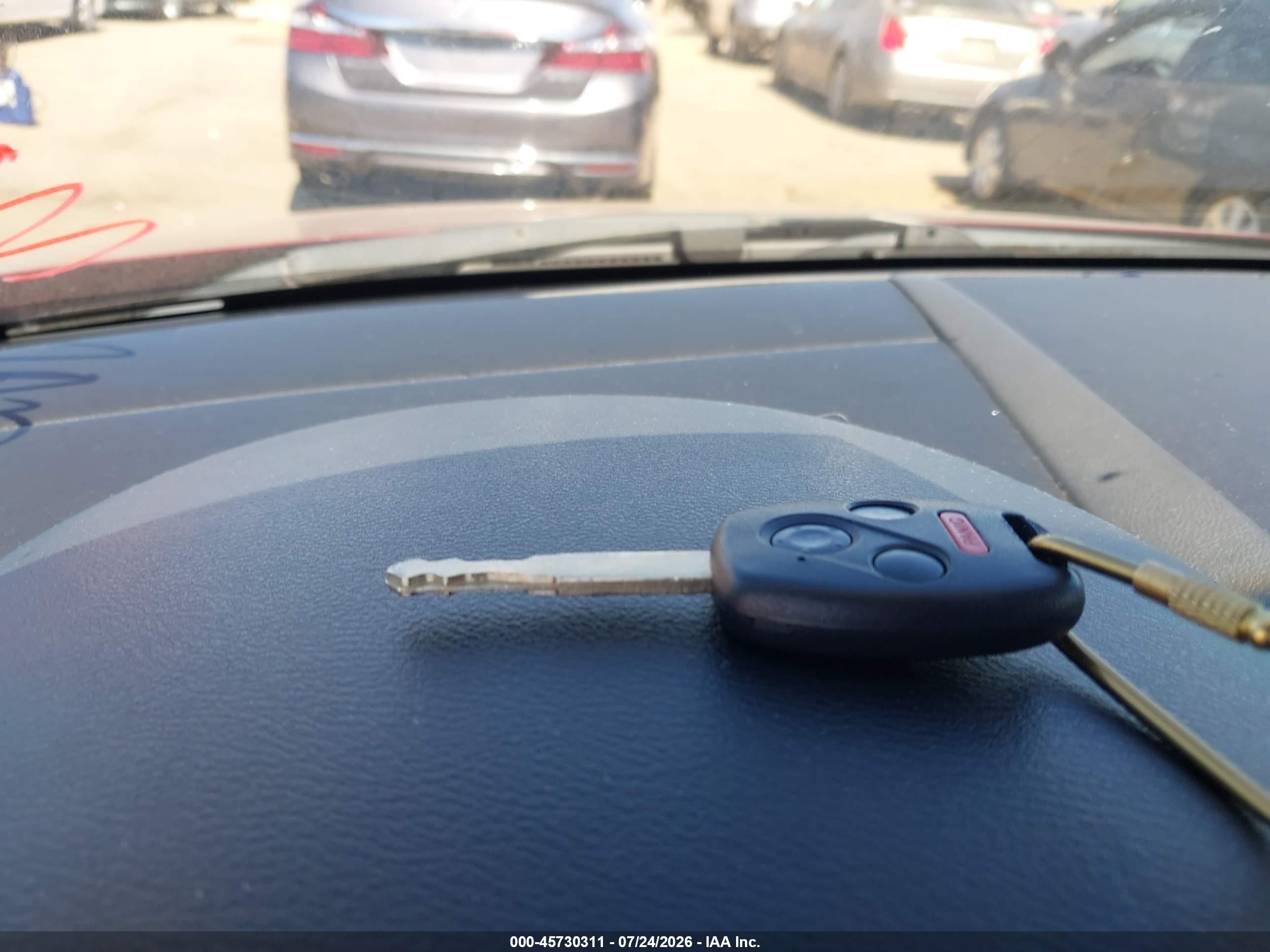 2006 Honda Accord 3.0 Ex Red vin: 1HGCM66566A030339