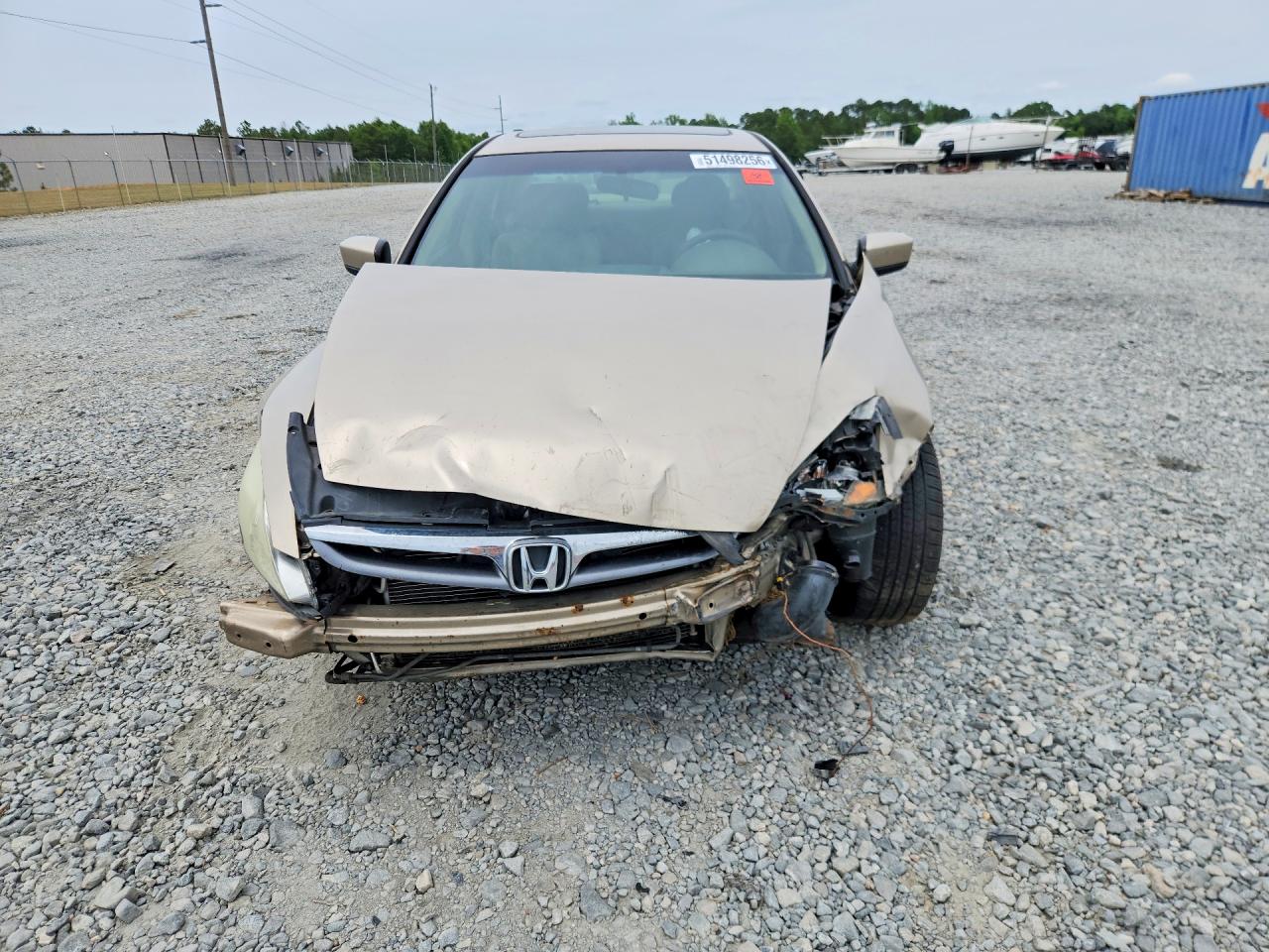 2006 Honda Accord Ex Gold vin: 1HGCM66566A050011