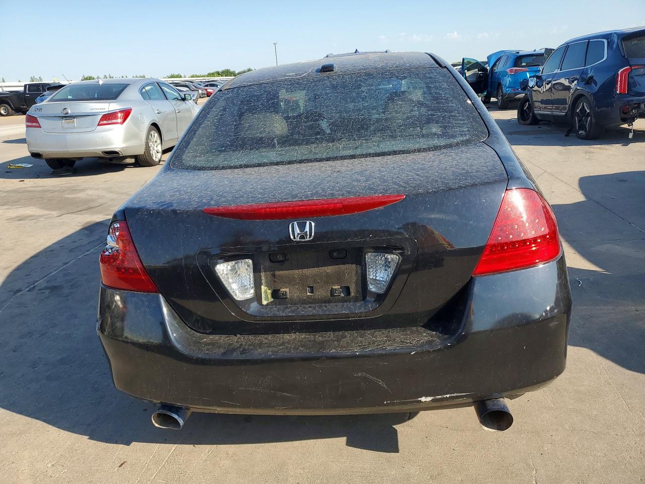 2006 Honda Accord Ex Black vin: 1HGCM66566A063700
