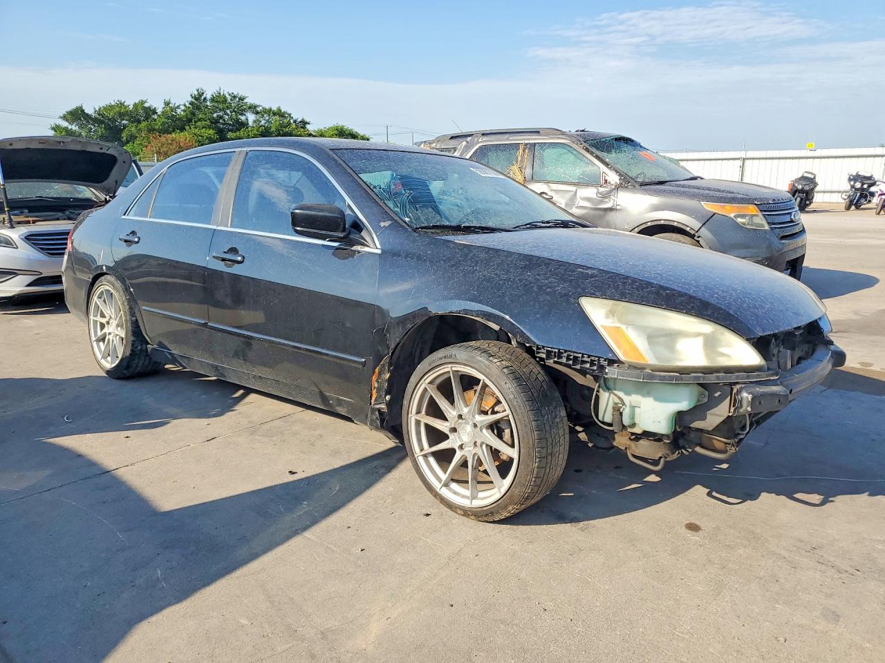 2006 Honda Accord Ex Black vin: 1HGCM66566A063700