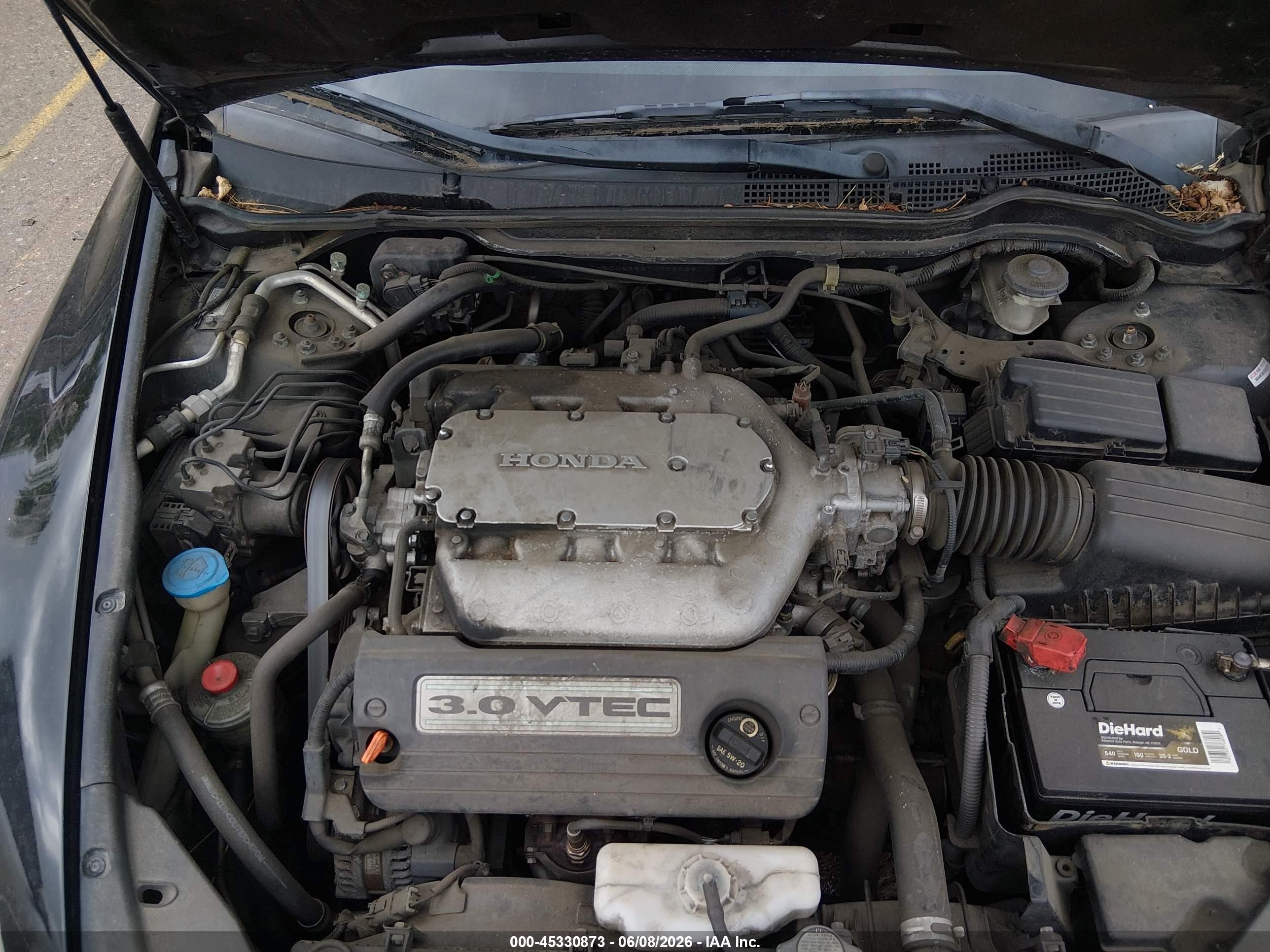 2007 Honda Accord 3.0 Ex Black vin: 1HGCM66567A002039