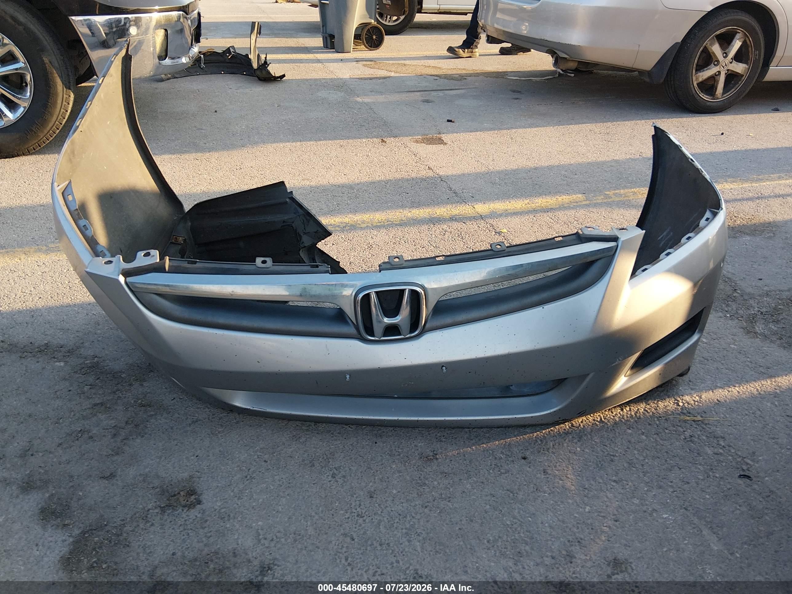 2007 Honda Accord 3.0 Ex Серебряный vin: 1HGCM66567A021674