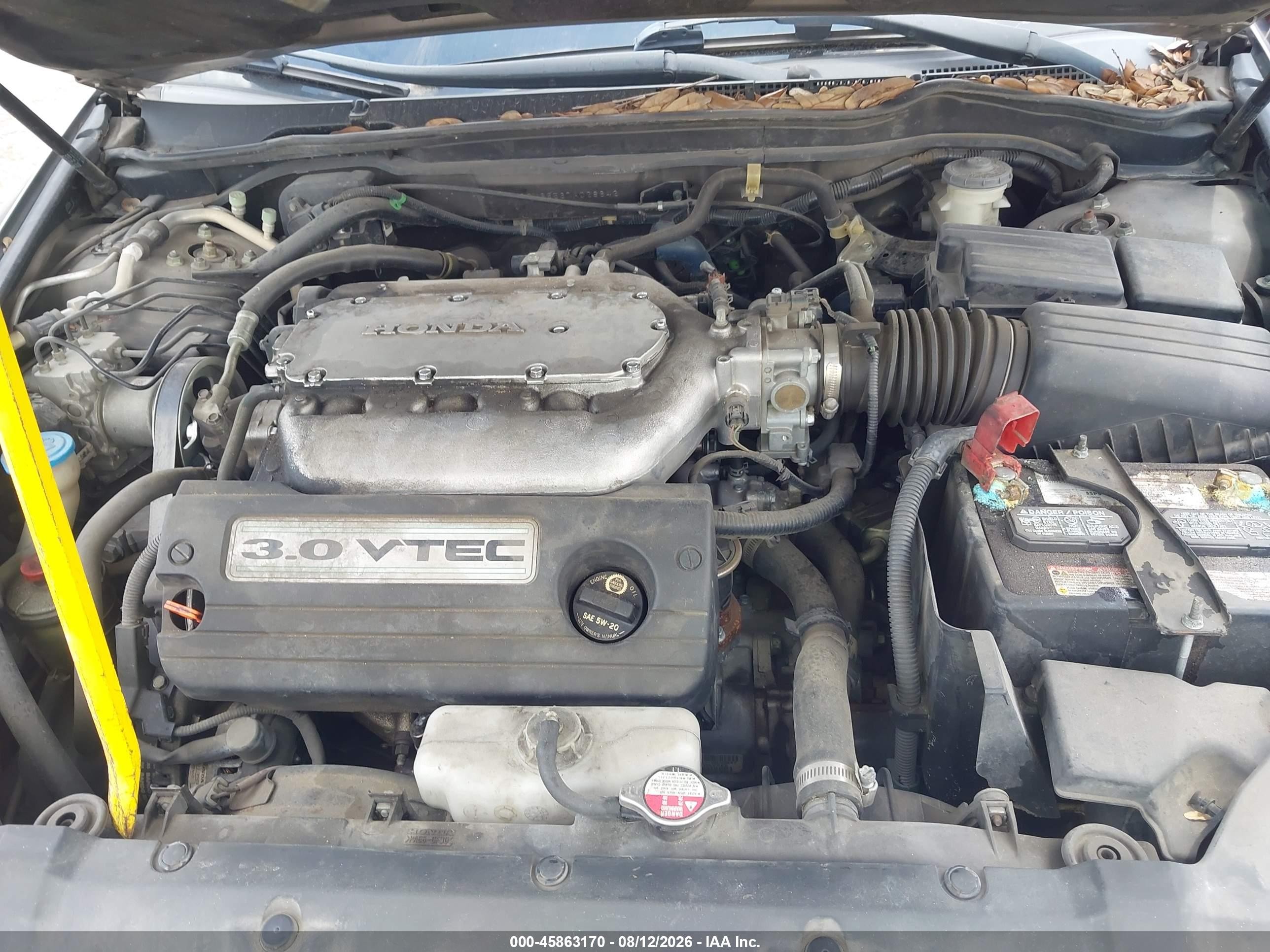 2007 Honda Accord 3.0 Ex Brown vin: 1HGCM66567A028642